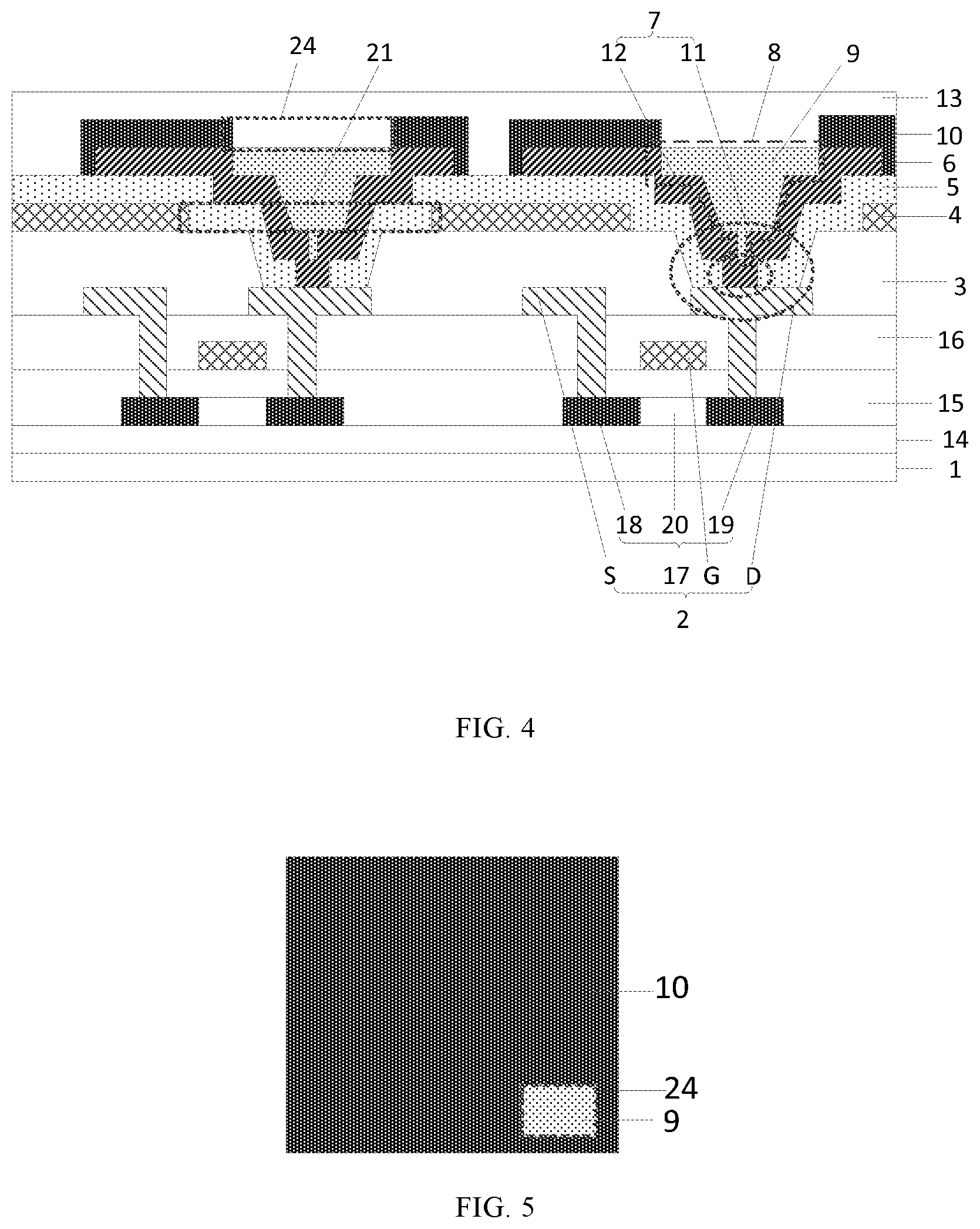 Patent US12504664 Figure 3 – Array substrate, manufacturing method thereof, liquid crystal cell and display apparatus