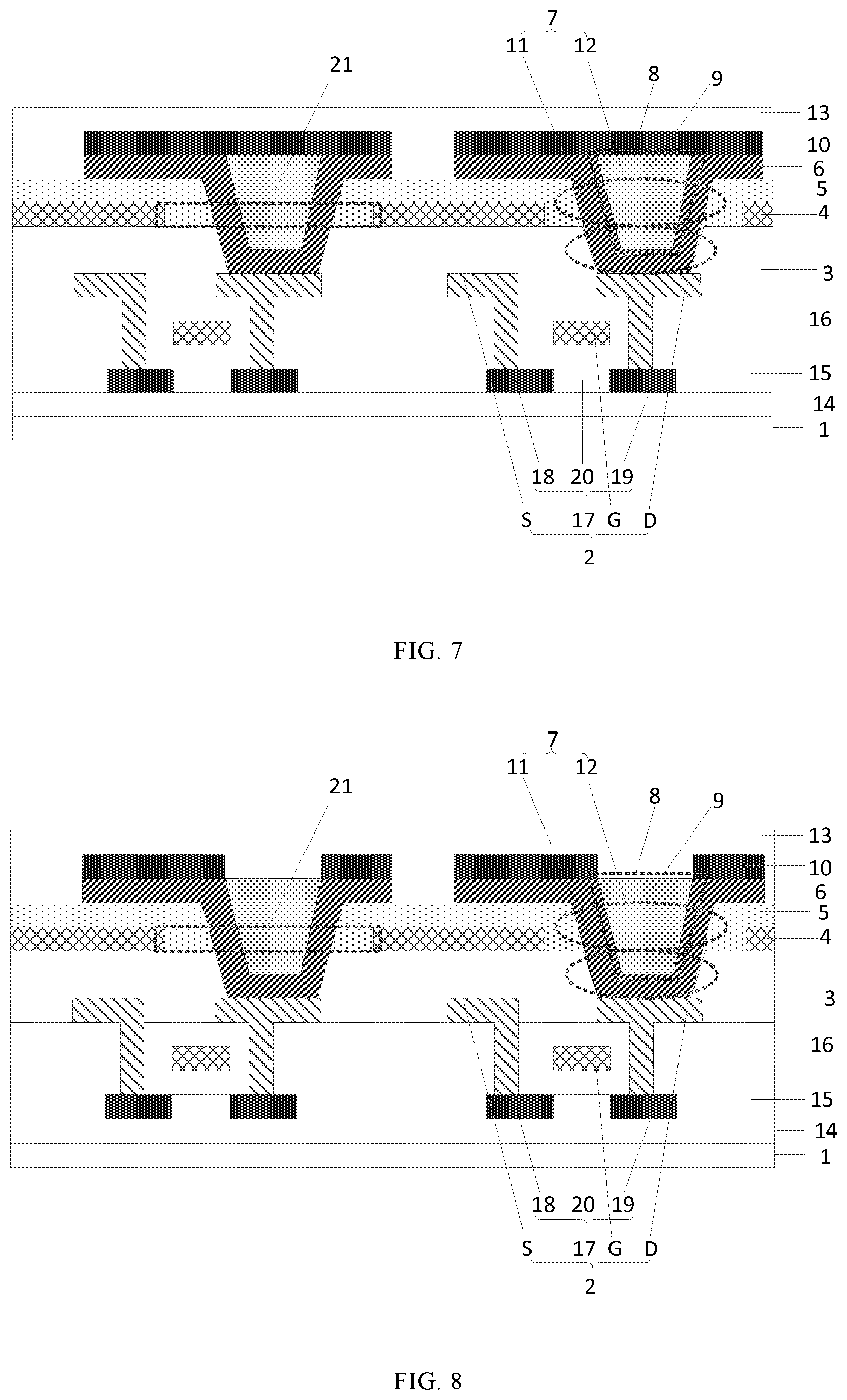 Patent US12504664 Figure 5 – Array substrate, manufacturing method thereof, liquid crystal cell and display apparatus