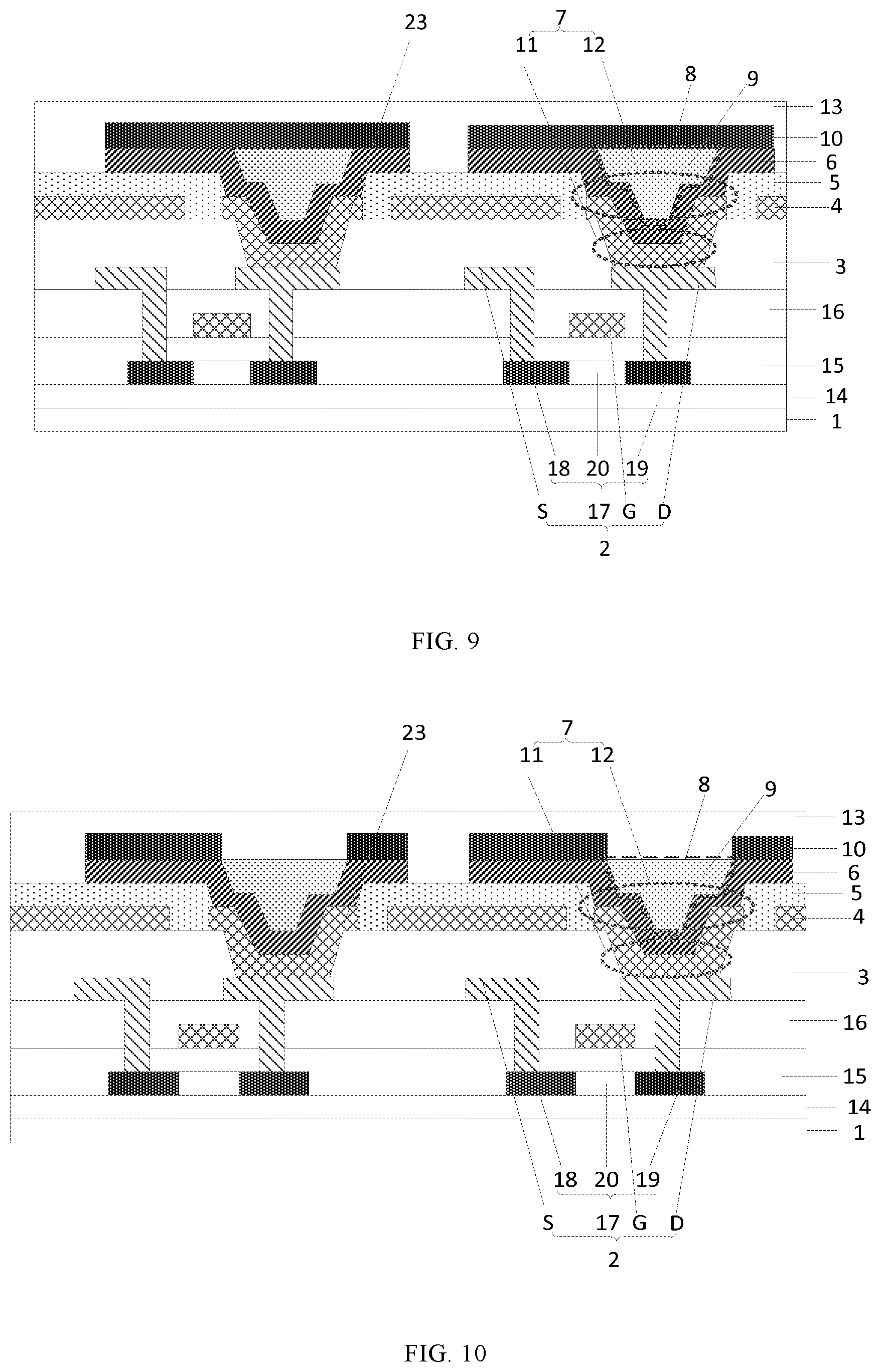 Patent US12504664 Figure 6 – Array substrate, manufacturing method thereof, liquid crystal cell and display apparatus