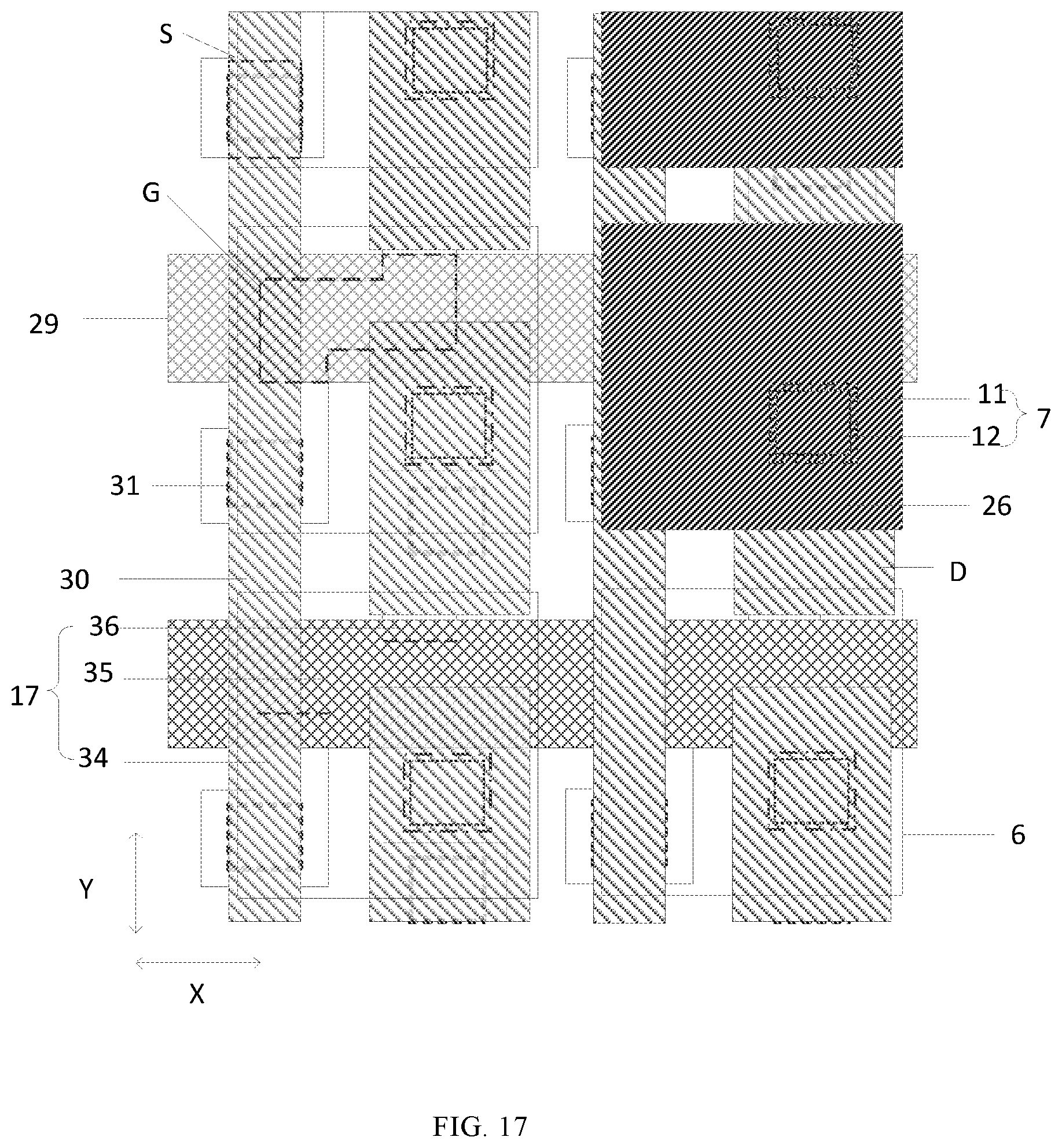 Patent US12504664 Figure 10 – Array substrate, manufacturing method thereof, liquid crystal cell and display apparatus
