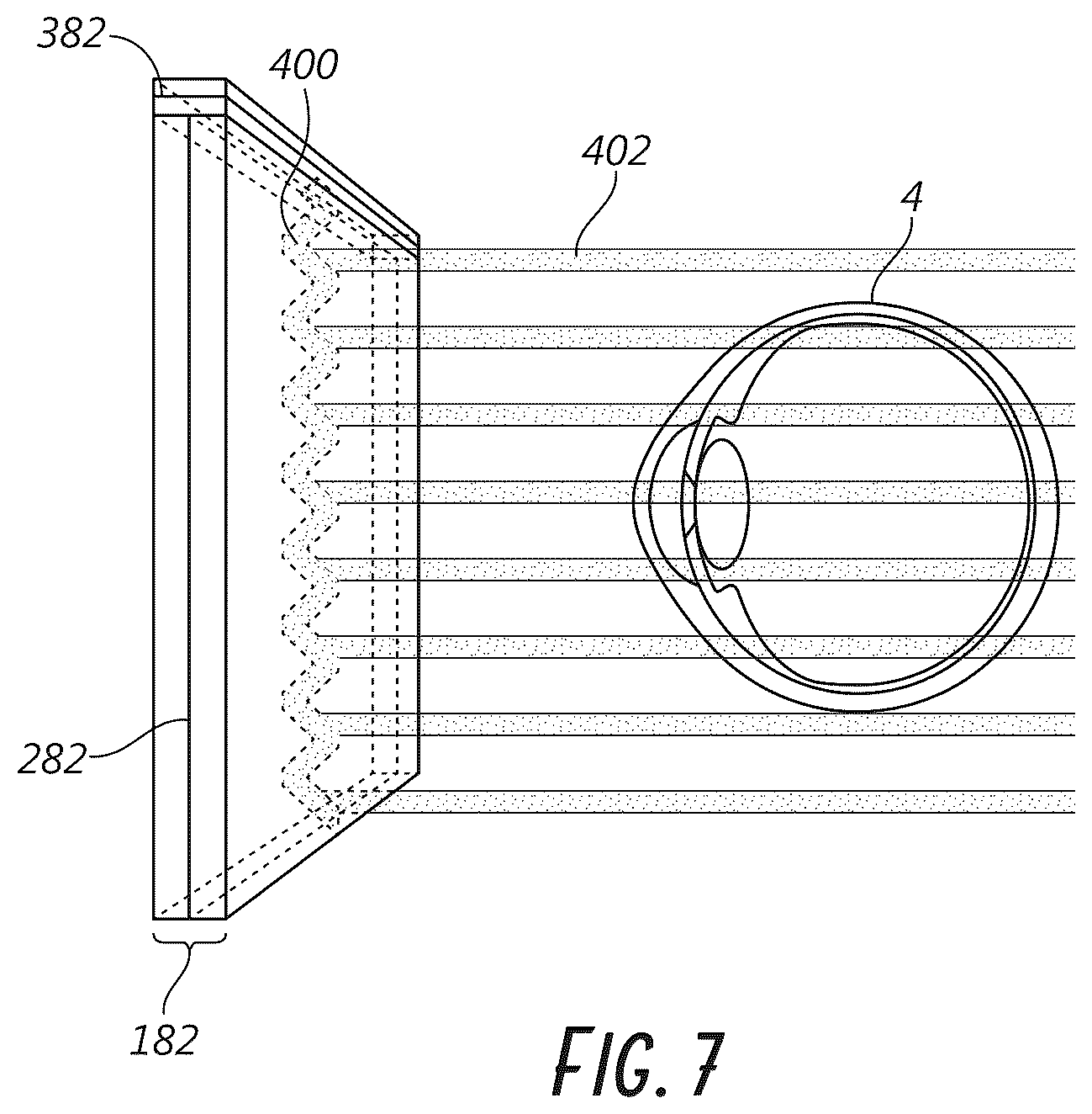 Patent US12504667 Figure 6 – Waveguide light multiplexer using crossed gratings