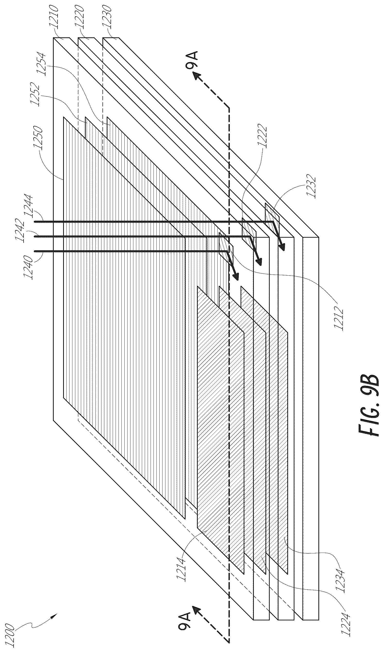 Patent US12504667 Figure 9 – Waveguide light multiplexer using crossed gratings