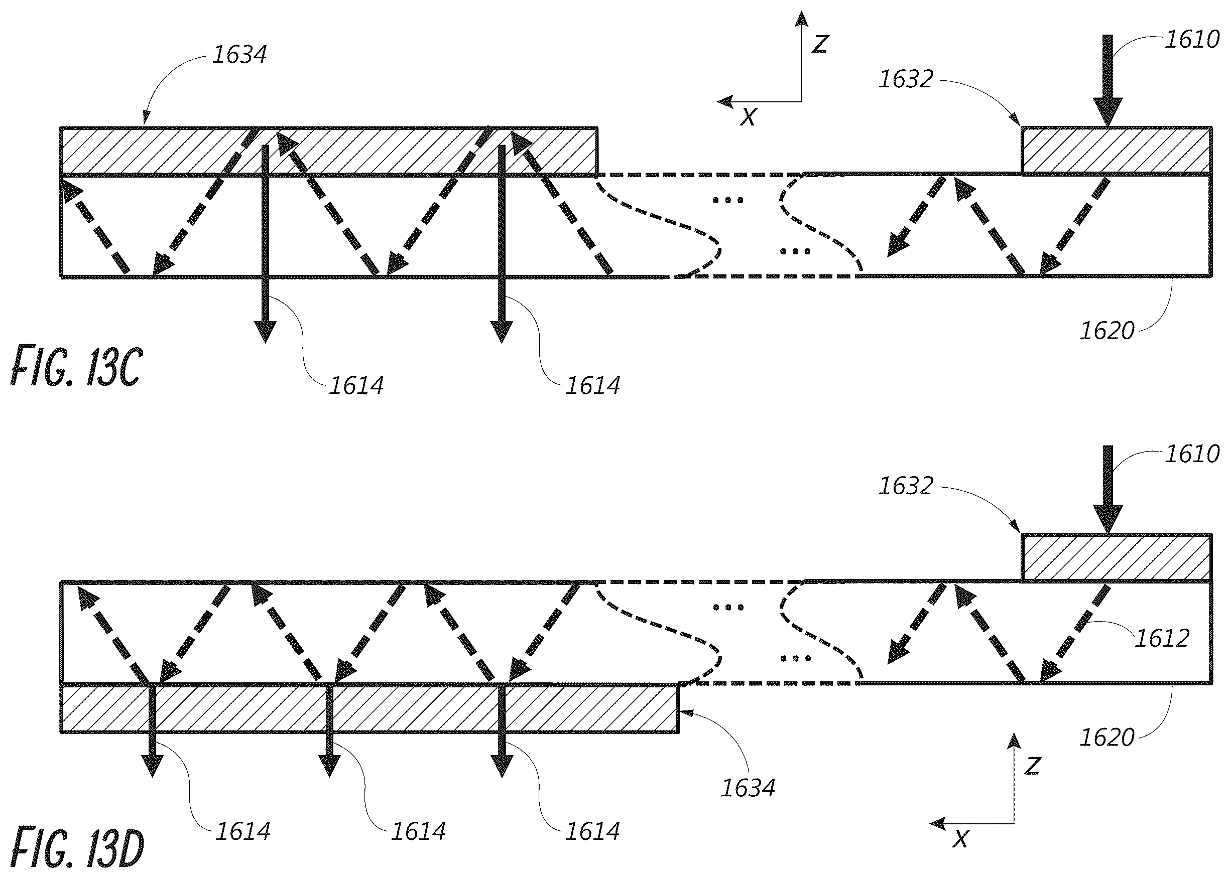 Patent US12504667 Figure 17 – Waveguide light multiplexer using crossed gratings