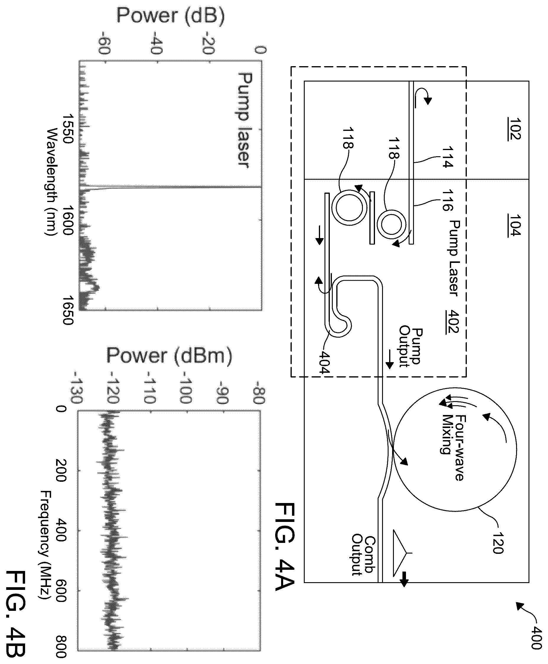 Patent US12504668 Figure 6 – Fully integrated chip platform for electrically pumped frequency comb generation