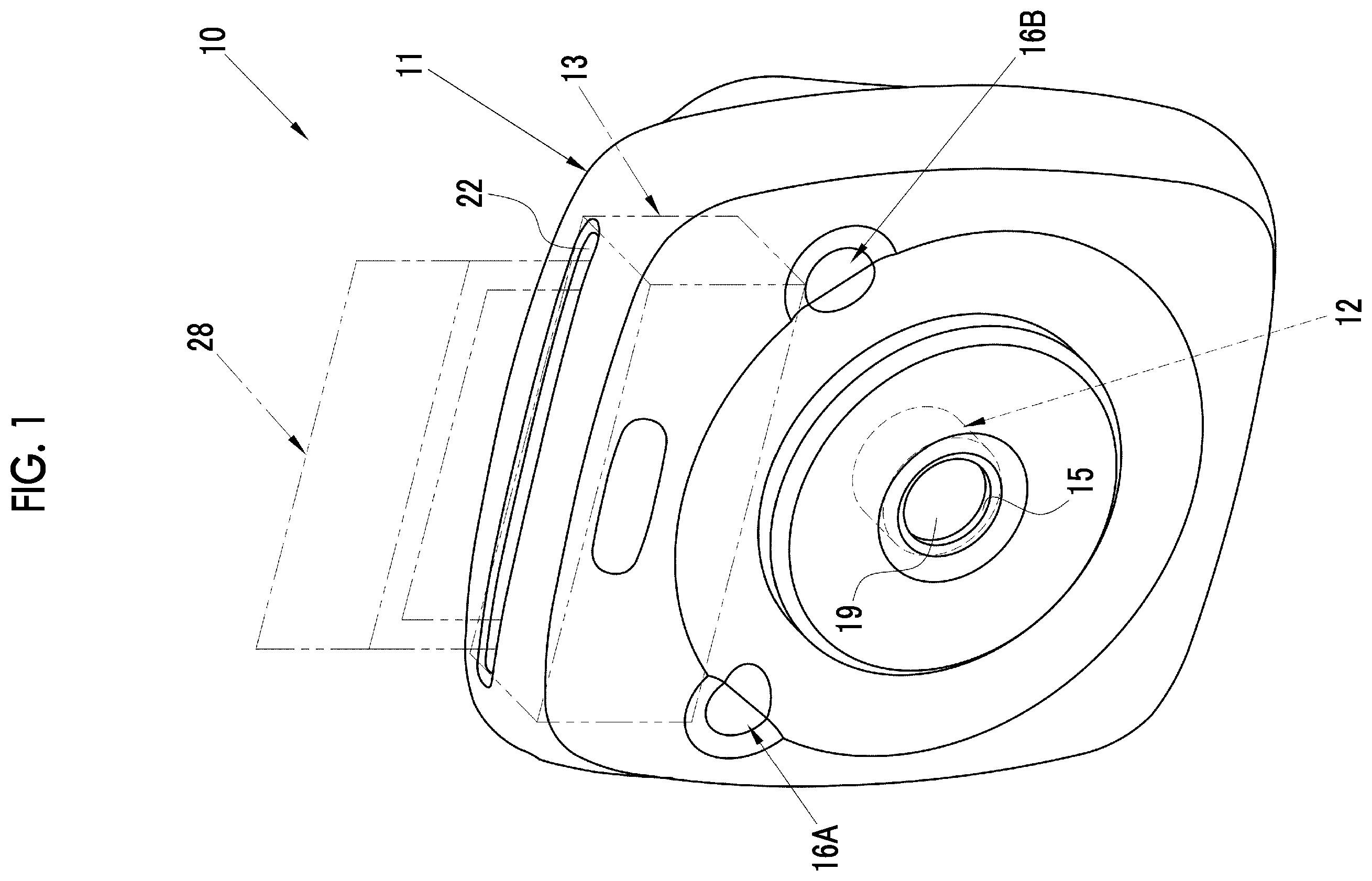 Patent US12504669 Figure 1 – Printer and digital camera including printer