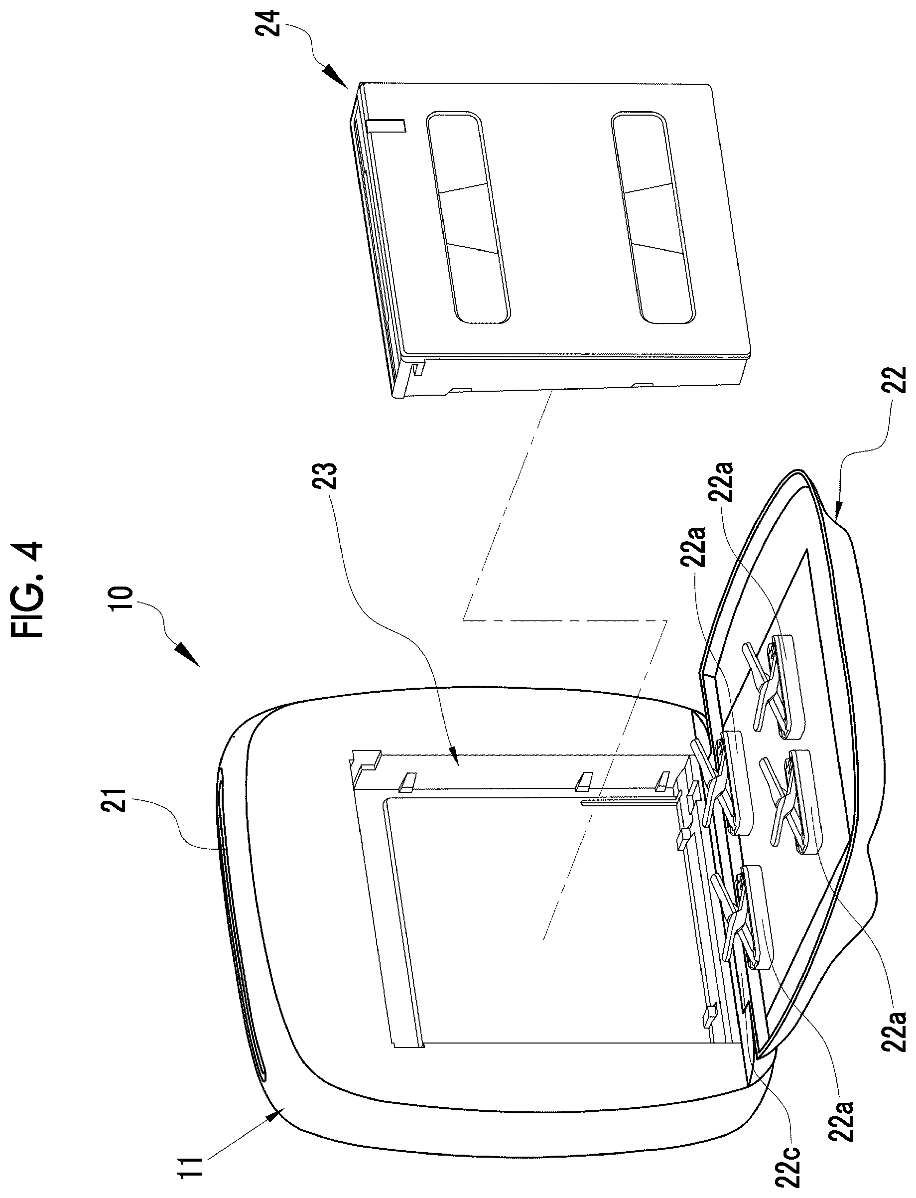 Patent US12504669 Figure 4 – Printer and digital camera including printer