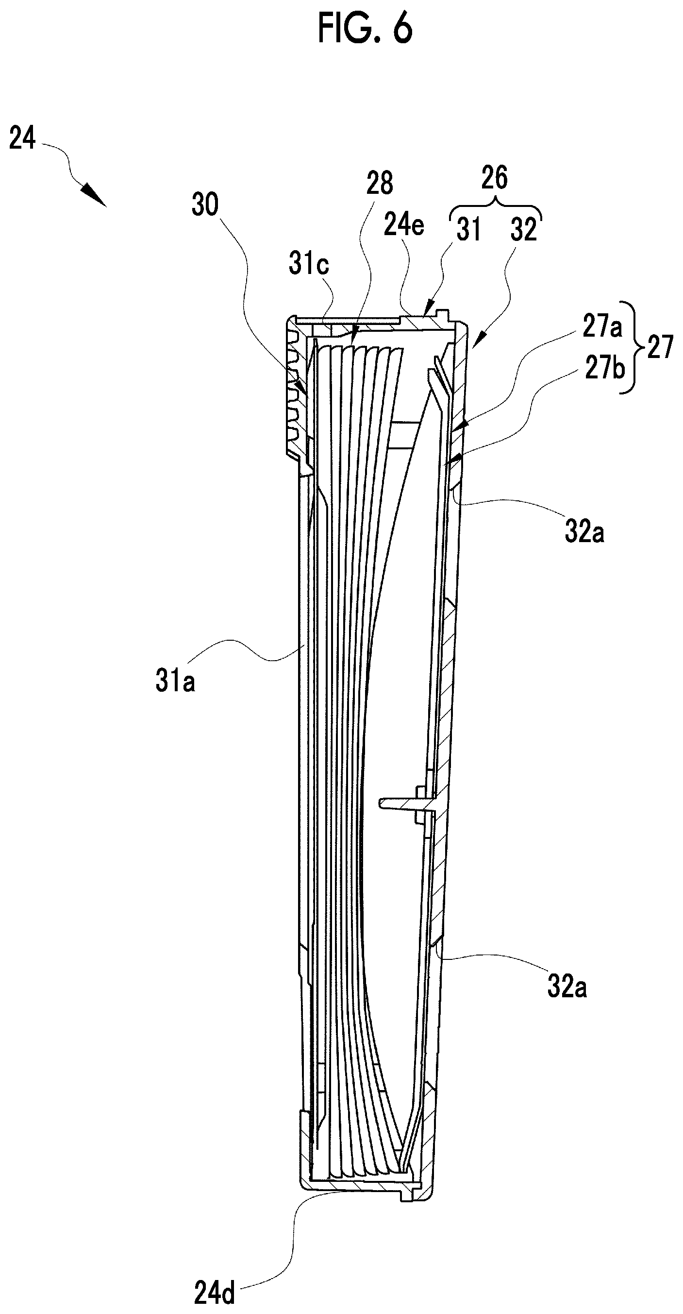 Patent US12504669 Figure 6 – Printer and digital camera including printer