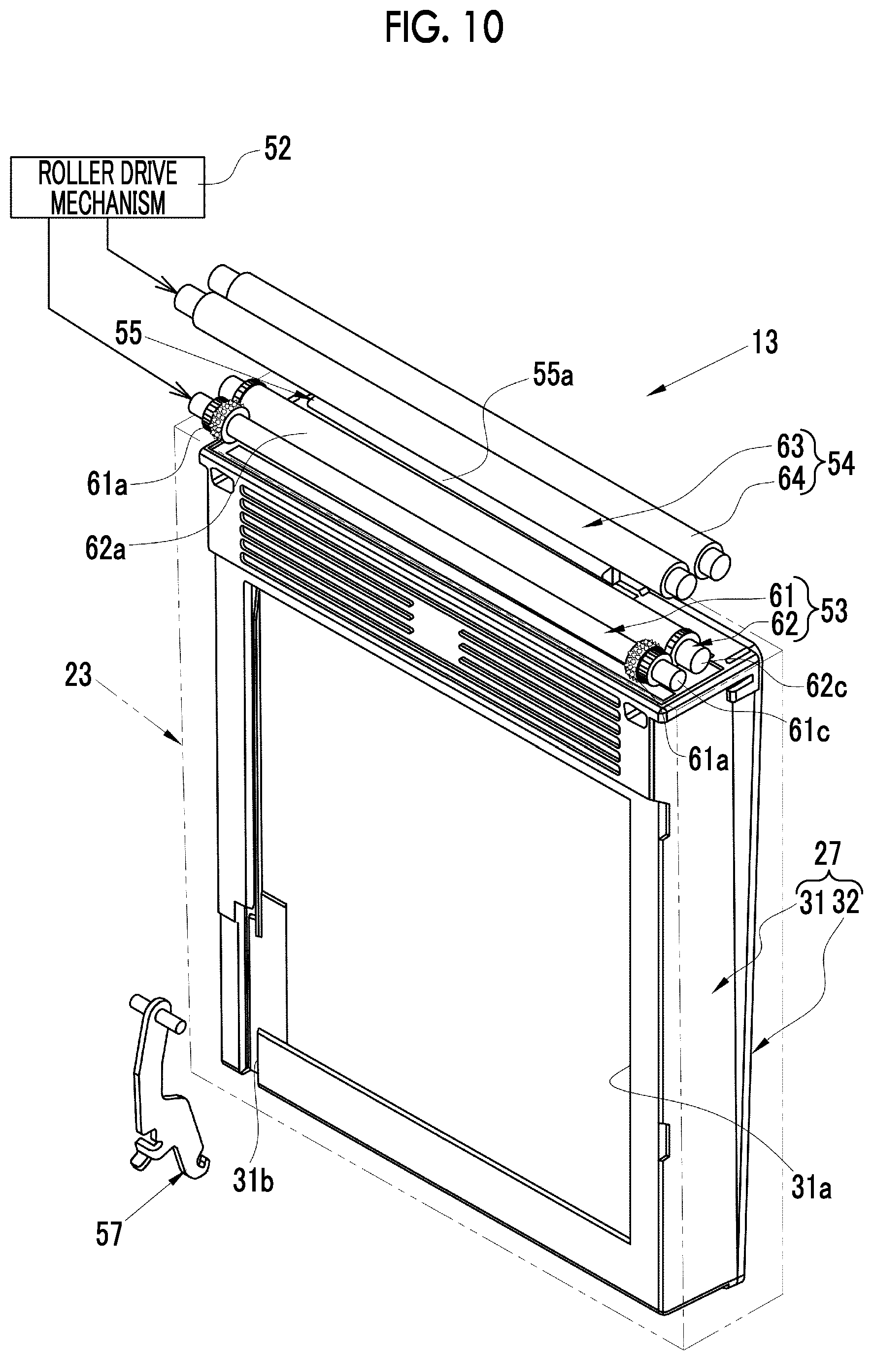 Patent US12504669 Figure 10 – Printer and digital camera including printer
