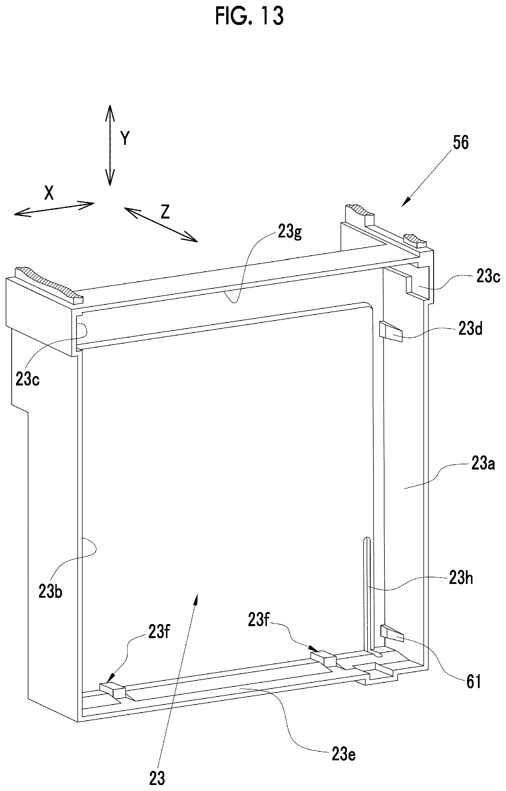 Patent US12504669 Figure 13 – Printer and digital camera including printer
