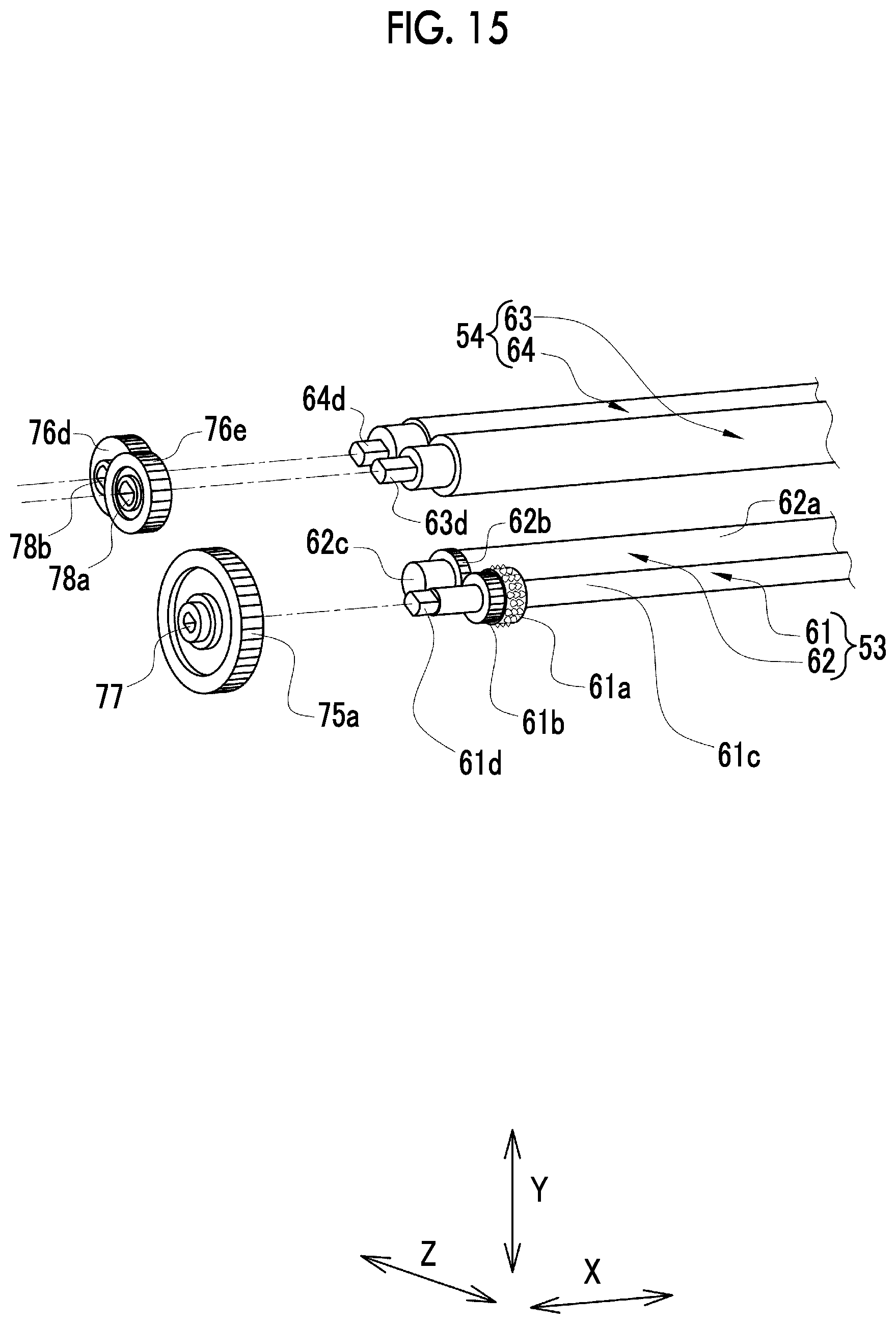 Patent US12504669 Figure 15 – Printer and digital camera including printer