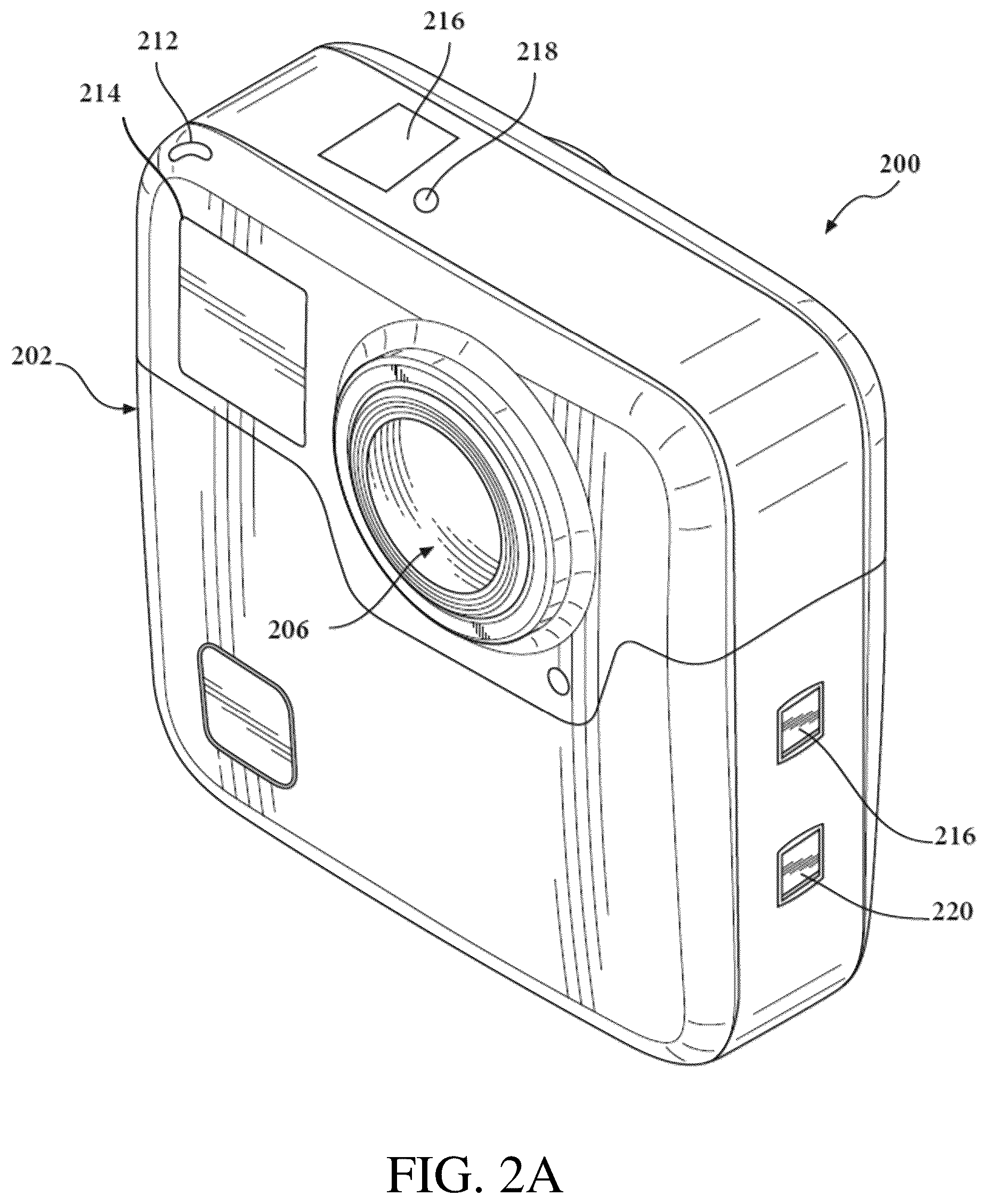 Patent US12504671 Figure 3 – Integrated sensor-optical component accessory for image capture device