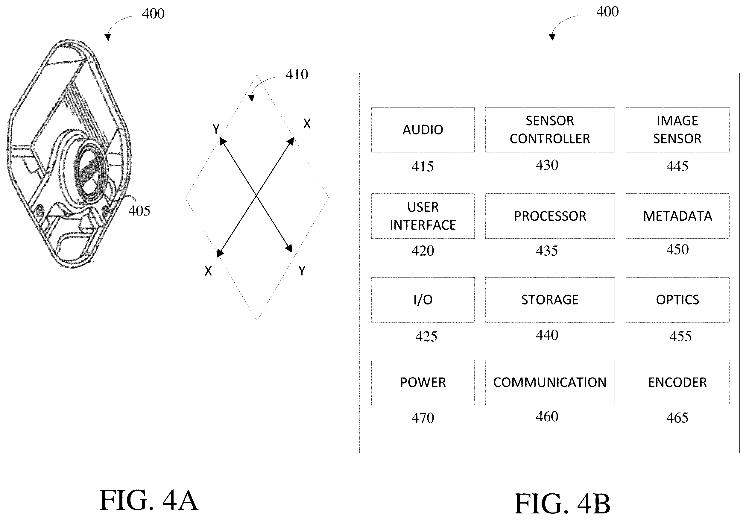 Patent US12504671 Figure 7 – Integrated sensor-optical component accessory for image capture device