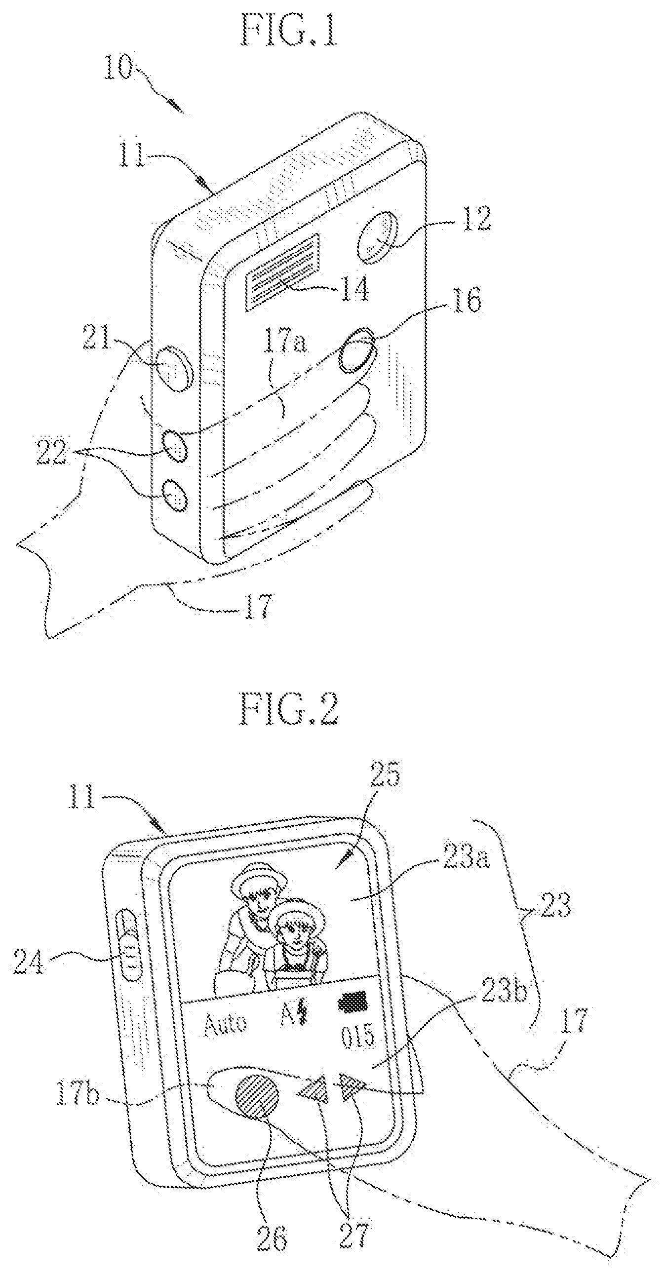 Patent US12504672 Figure 1 – Imaging apparatus with display and image display apparatus