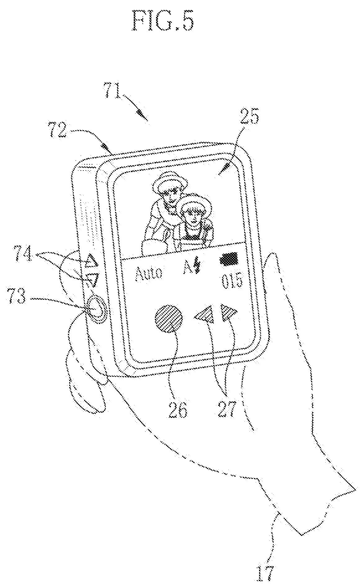 Patent US12504672 Figure 4 – Imaging apparatus with display and image display apparatus