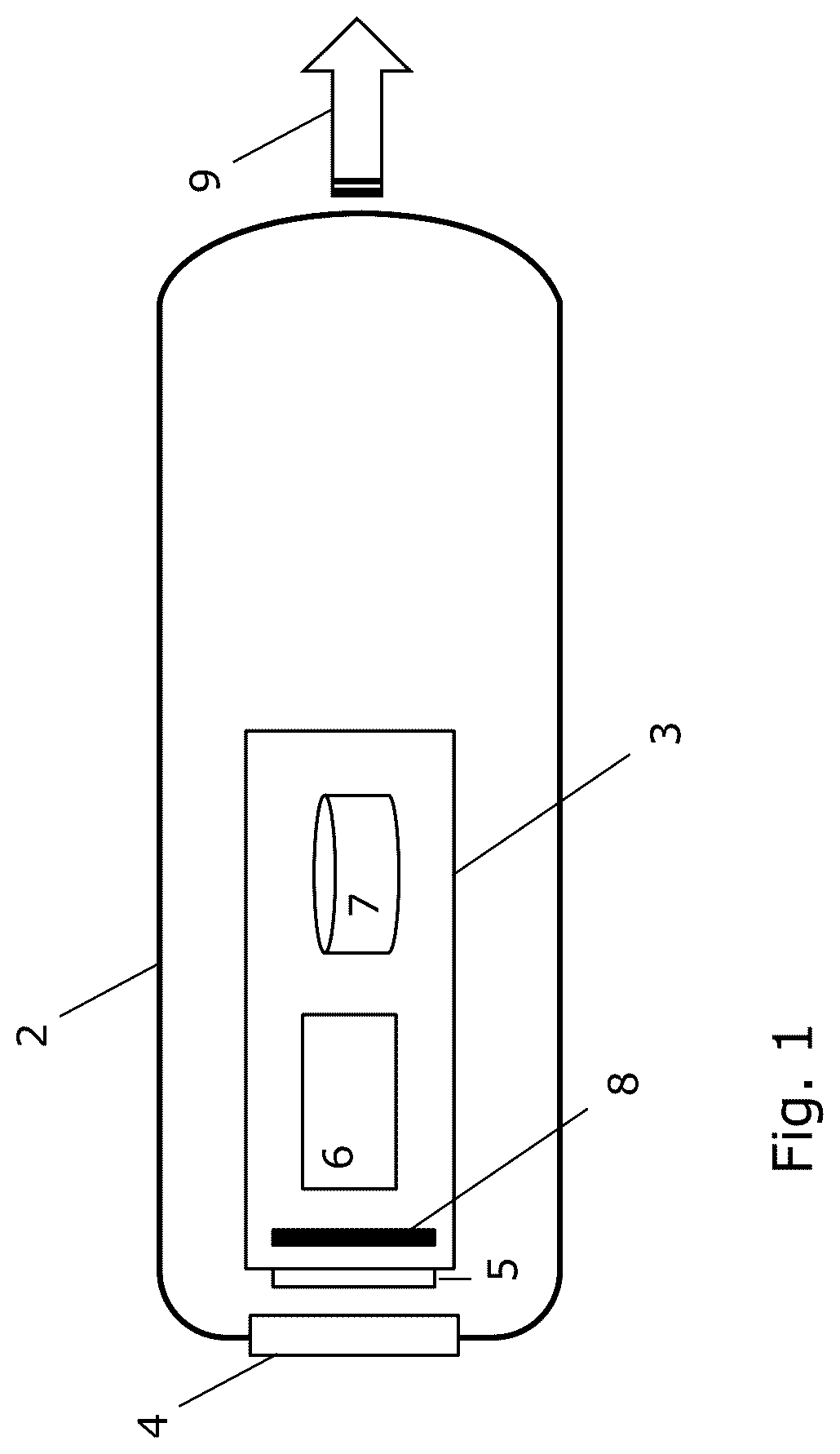 Patent US12504673 Figure 1 – Fishing camera