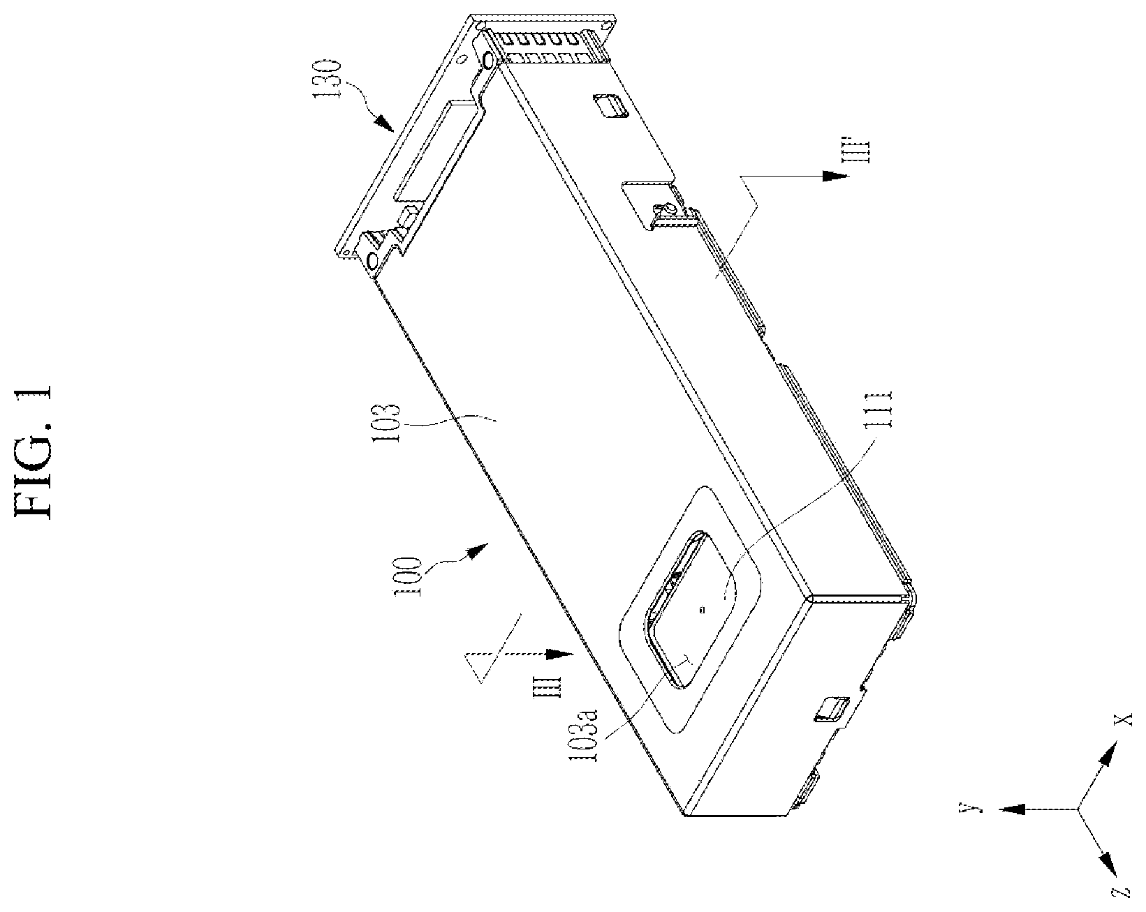 Patent US12504674 Figure 1 – Camera module