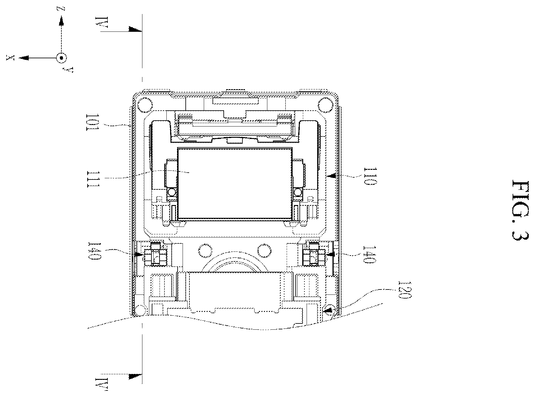 Patent US12504674 Figure 3 – Camera module