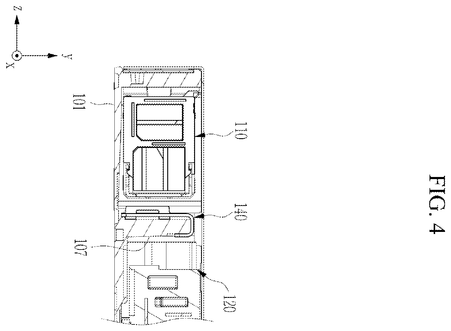 Patent US12504674 Figure 4 – Camera module
