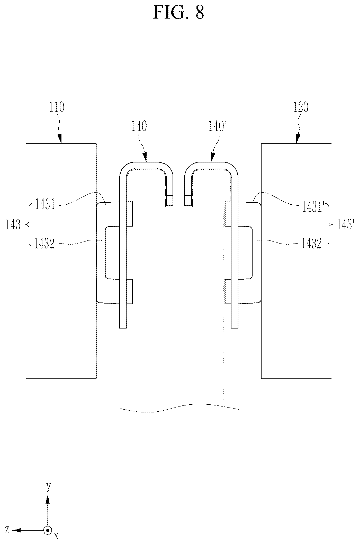 Patent US12504674 Figure 8 – Camera module