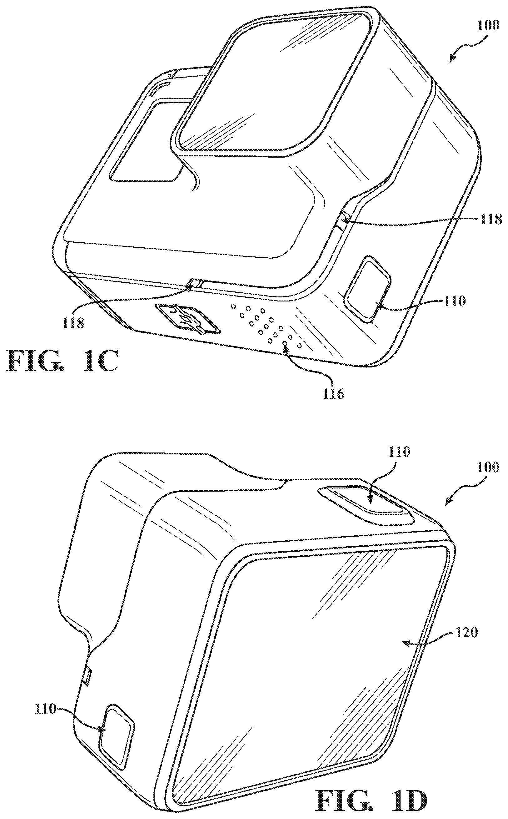 Patent US12504676 Figure 2 – Mounting systems for image capture devices