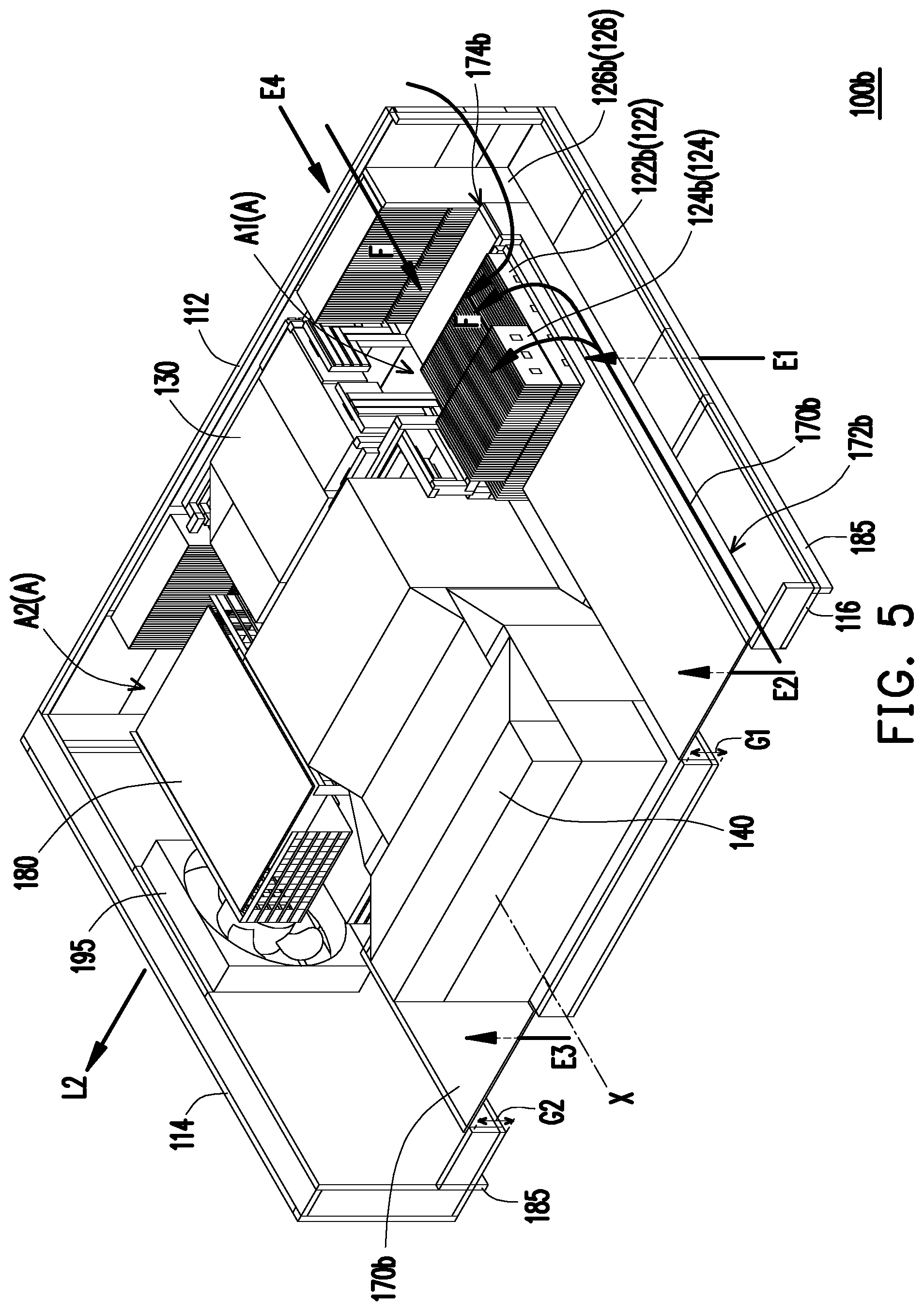Patent US12504678 Figure 5 – Projection device