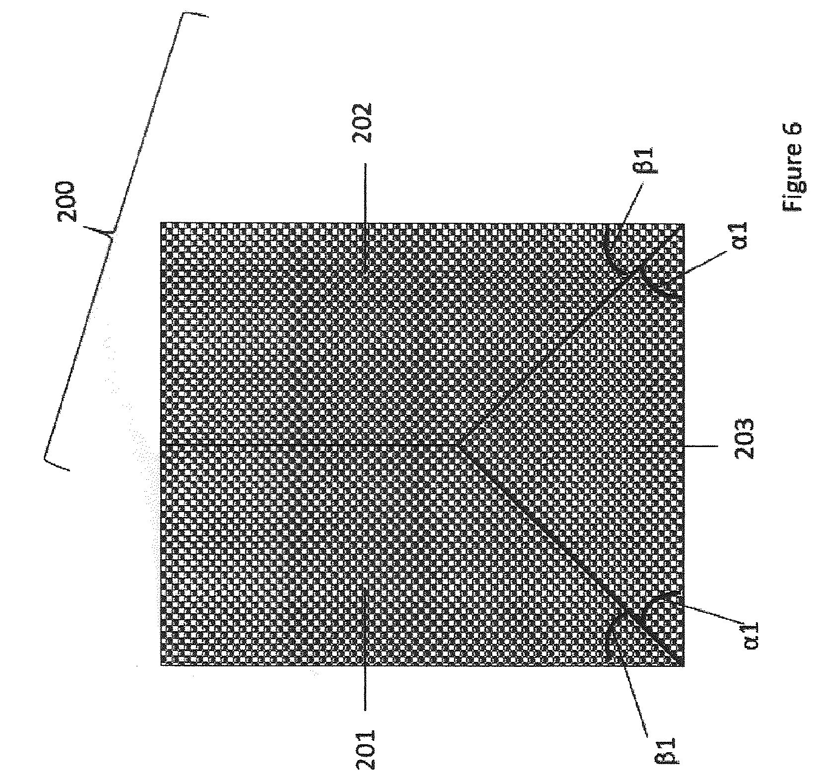 Patent US12504685 Figure 6 – Tiled flexible stamp