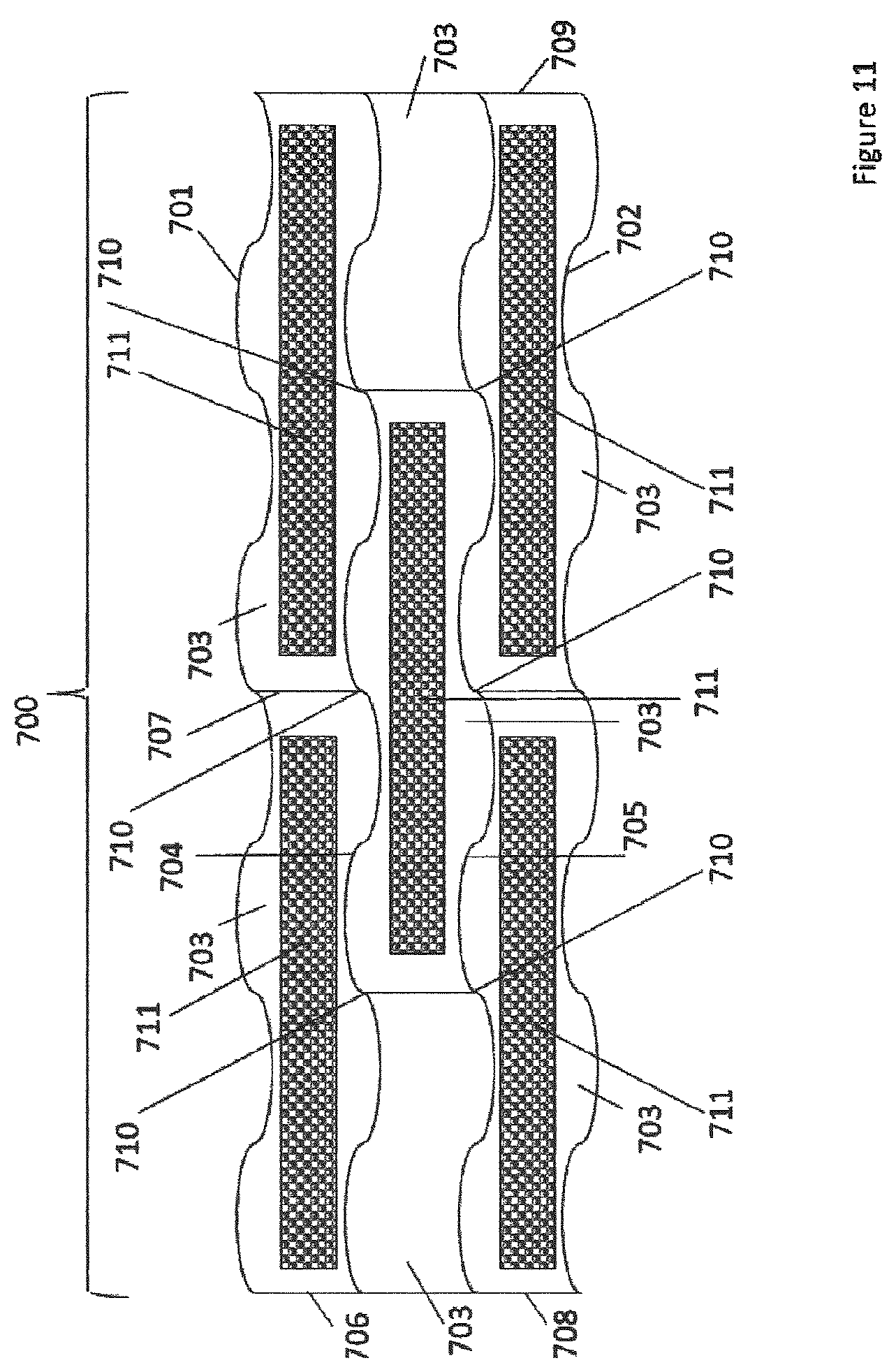 Patent US12504685 Figure 11 – Tiled flexible stamp