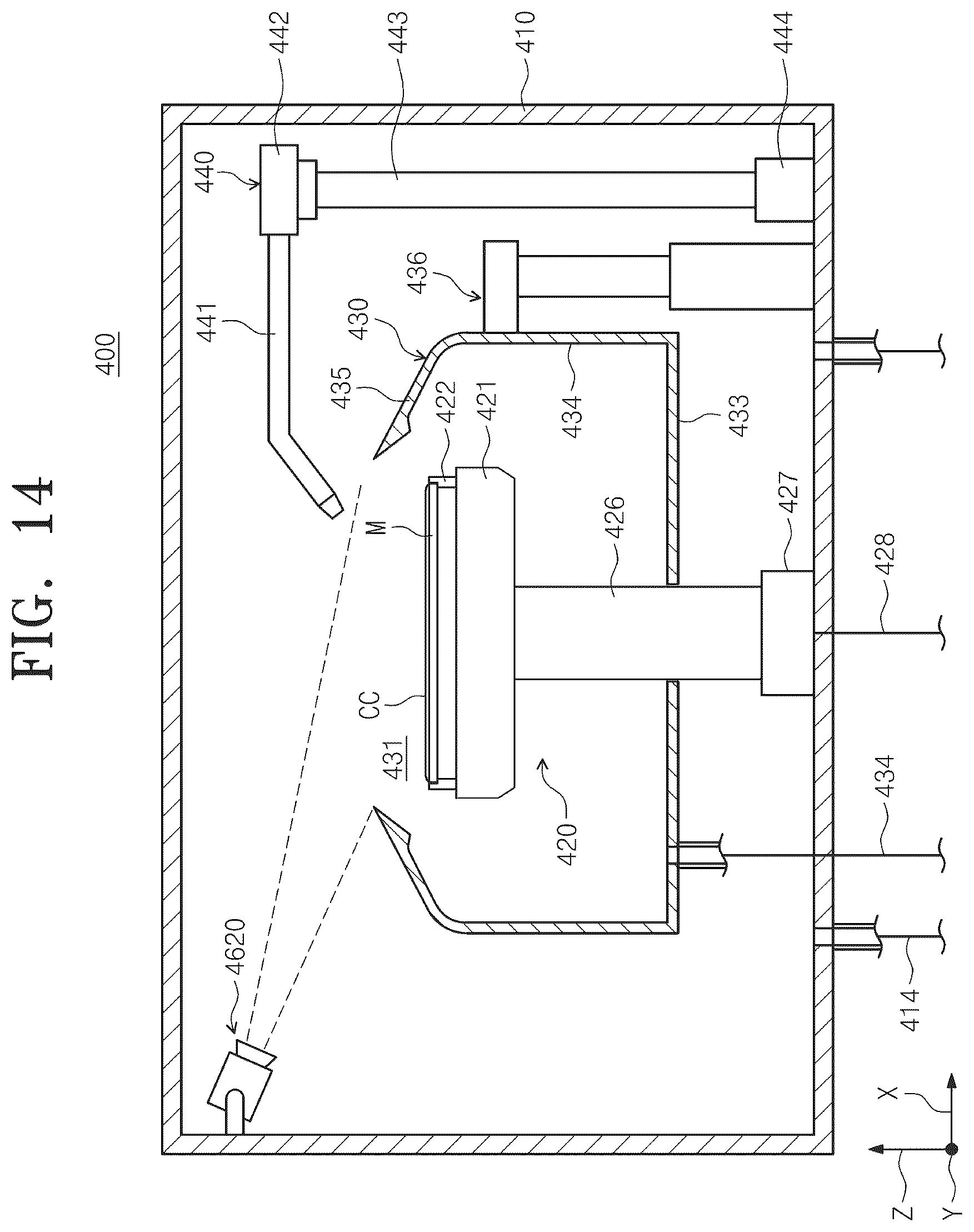 Patent US12504690 Figure 12 – Apparatus for treating substrate and method for treating a substrate