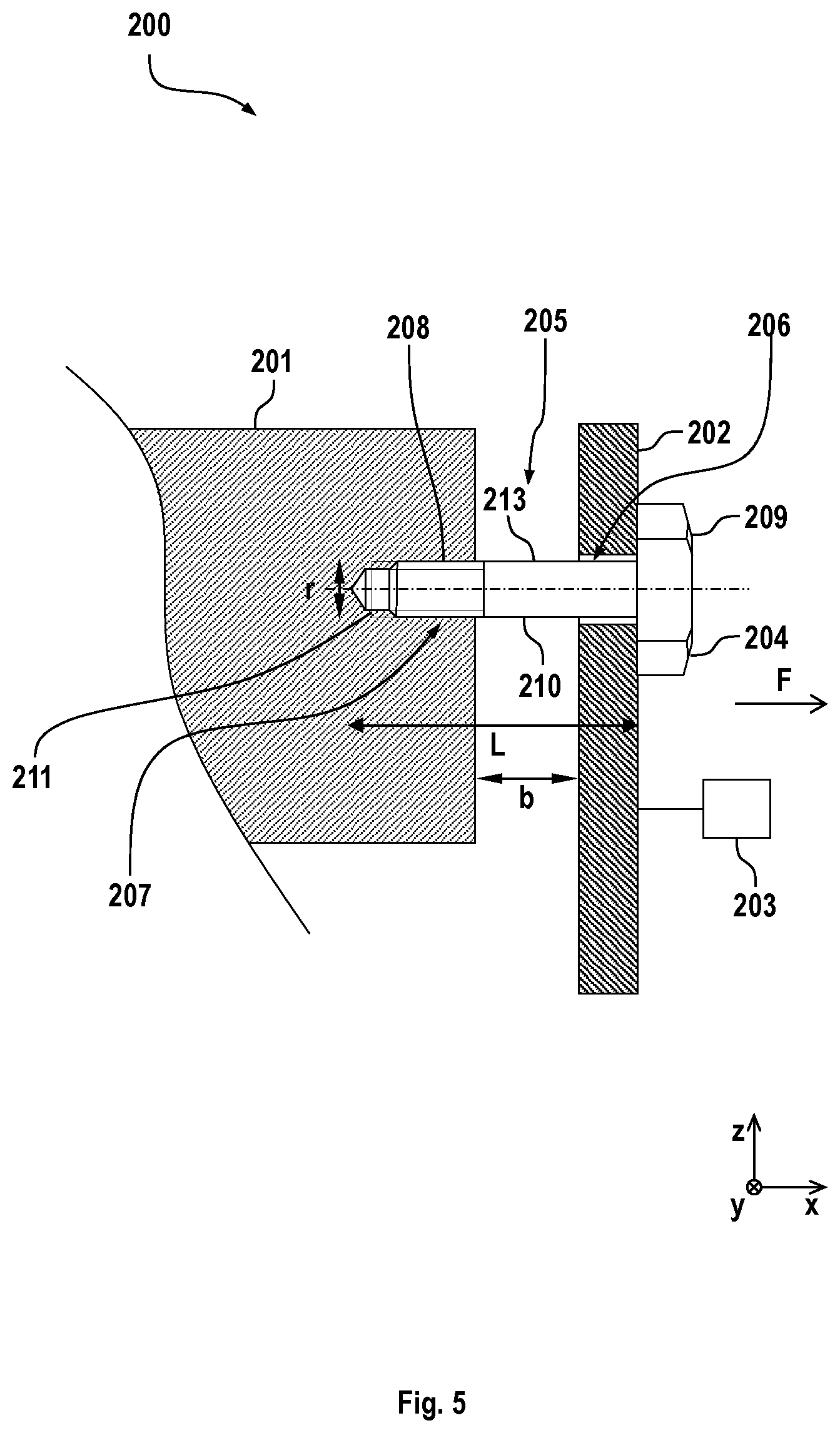 Patent US12504698 Figure 6 – Mounting for a lithography system, and lithography system