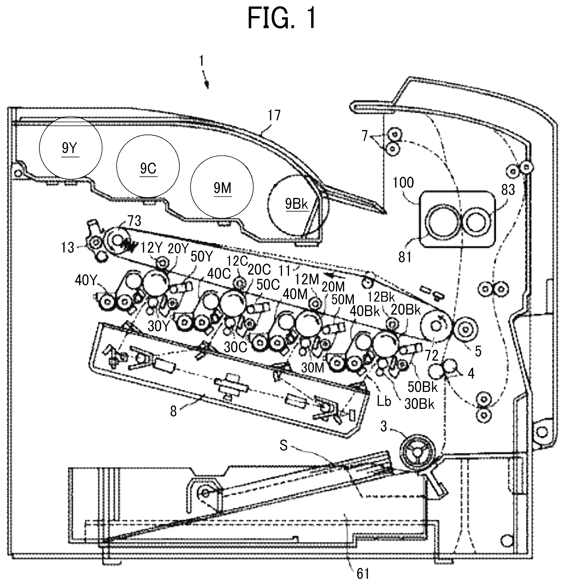 Patent US12504705 Figure 1 – Fixing device and image forming apparatus incorporating the same including a slide sheet with adhesive to bond the slide sheet