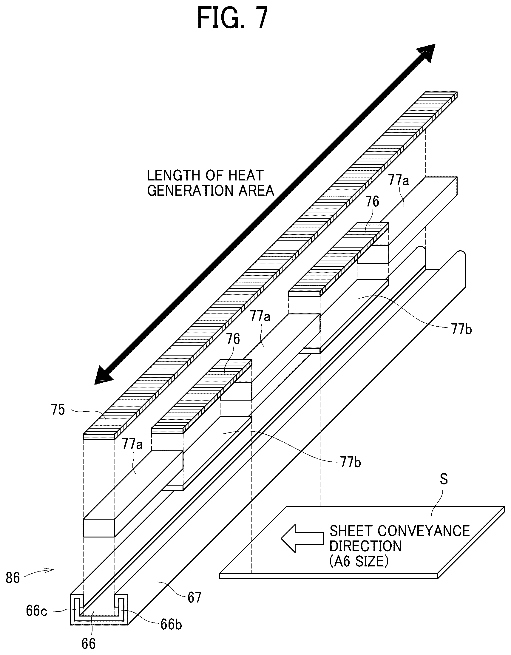 Patent US12504705 Figure 5 – Fixing device and image forming apparatus incorporating the same including a slide sheet with adhesive to bond the slide sheet