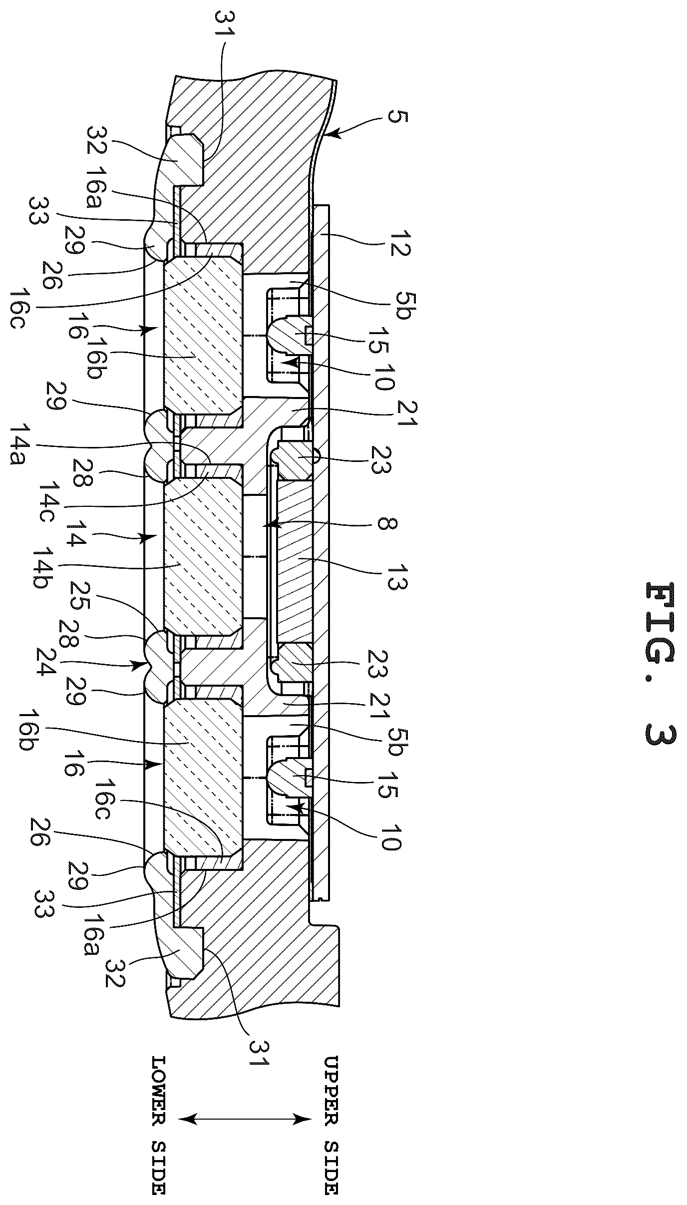 Patent US12504722 Figure 3 – Detection device and timepiece