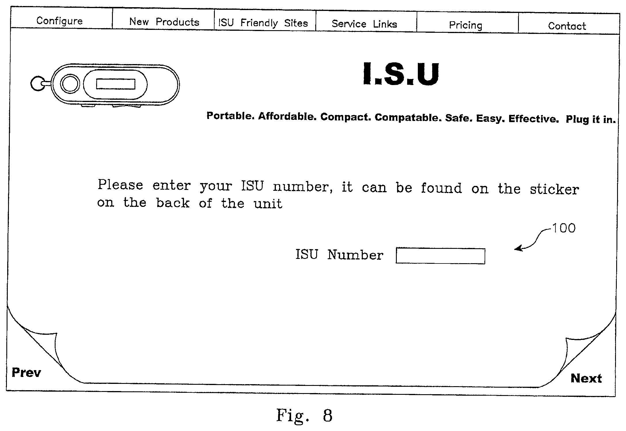 Patent US12504729 Figure 7 – Monitoring apparatus and system