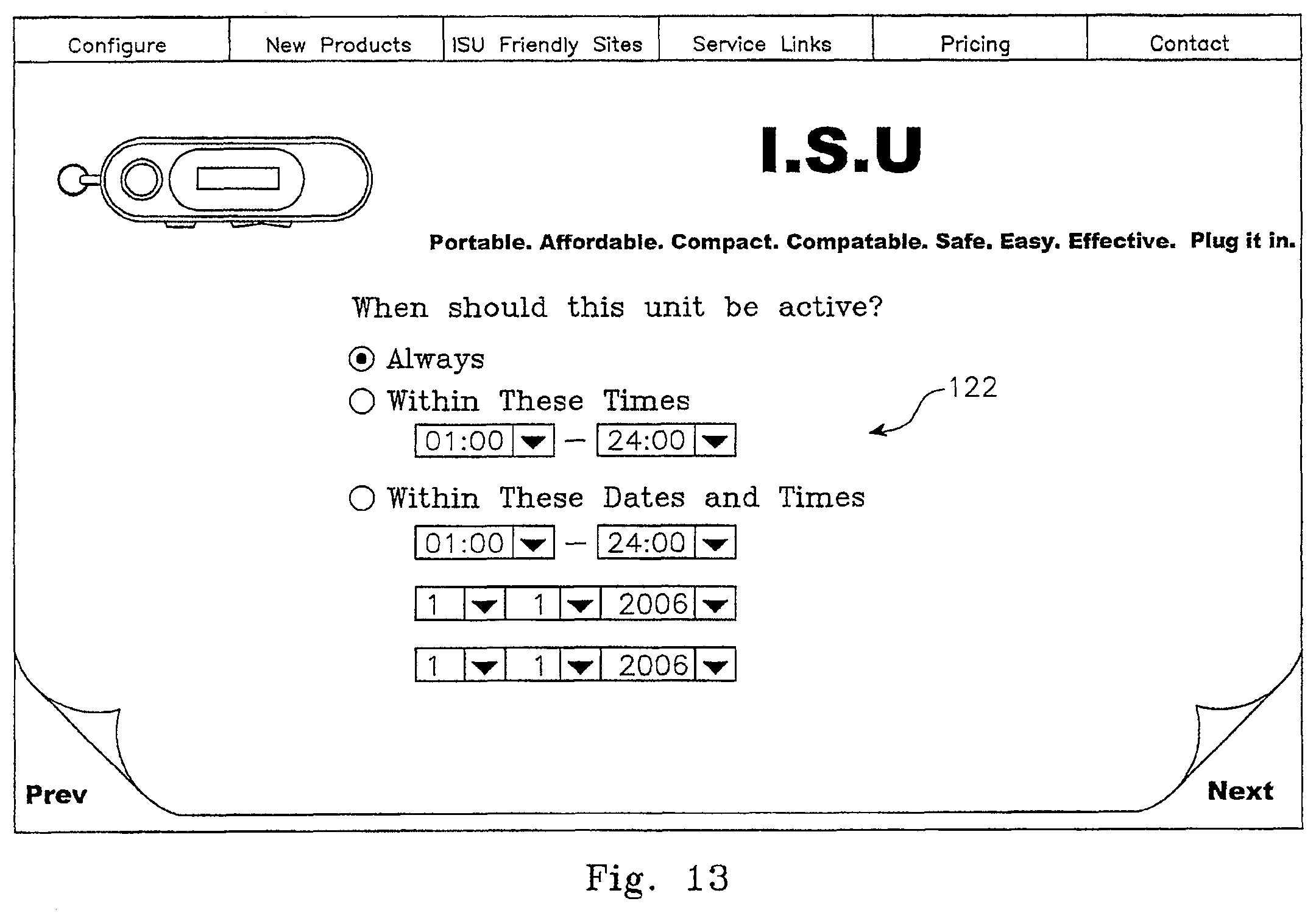 Patent US12504729 Figure 12 – Monitoring apparatus and system
