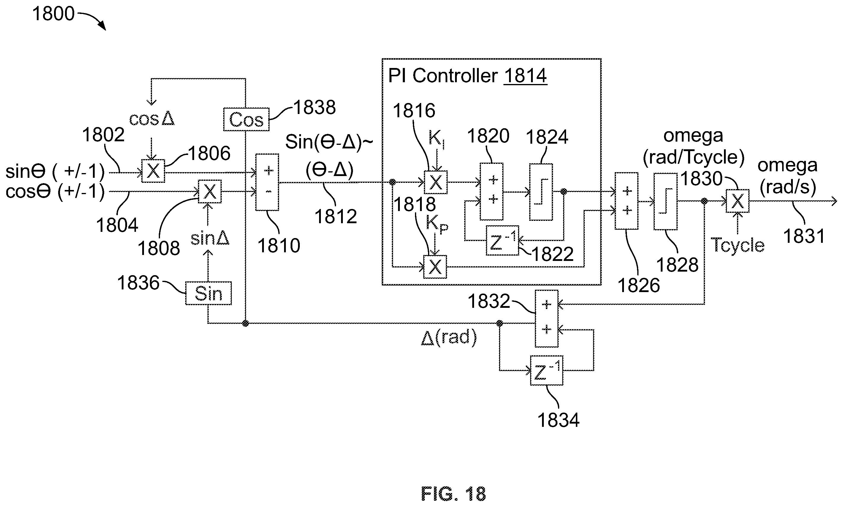 Patent US12504734 Figure 15 – Systems and methods for a resolver and motor control with enhanced speed and direction monitoring