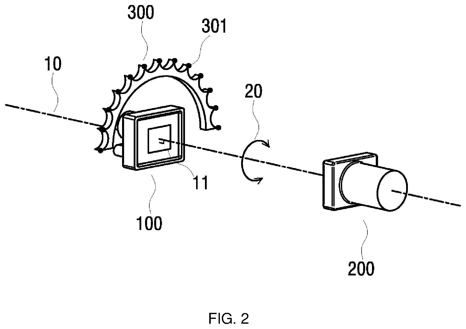 Patent US12504761 Figure 2 – Pick-up system of autonomous charging robot for electric vehicle