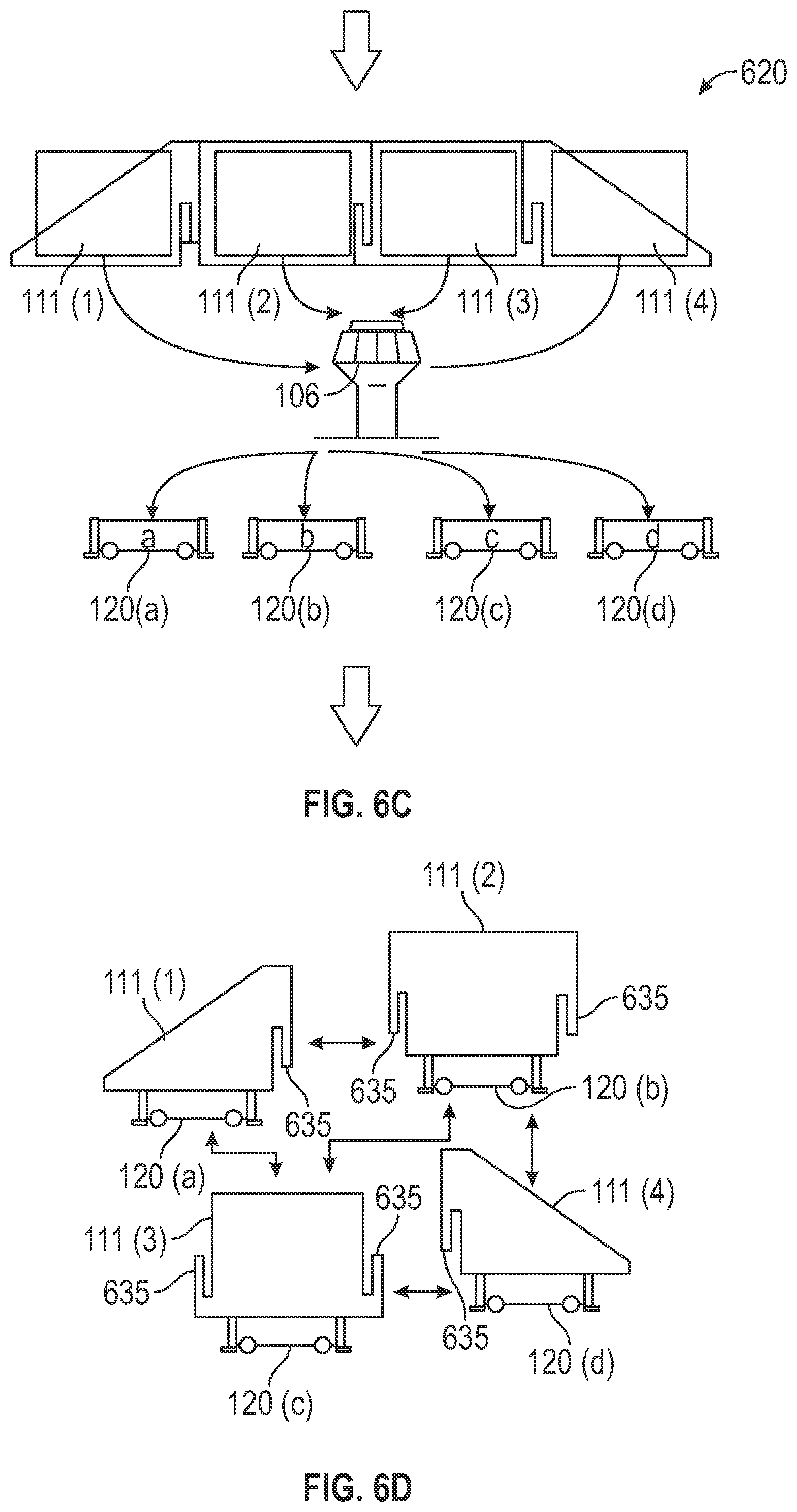 Patent US12504762 Figure 6 – System to use autonomous robot ergonomic swarm ramps