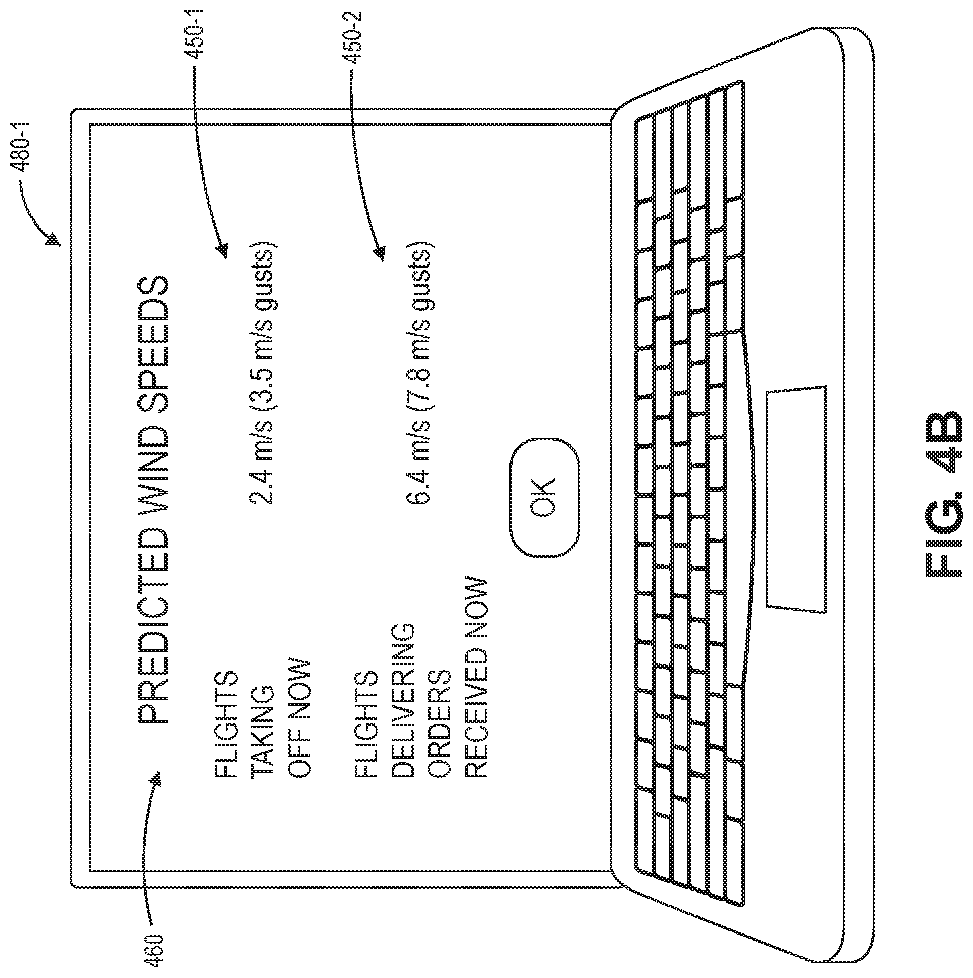 Patent US12504764 Figure 12 – Determining local wind variability for operations of aerial vehicles