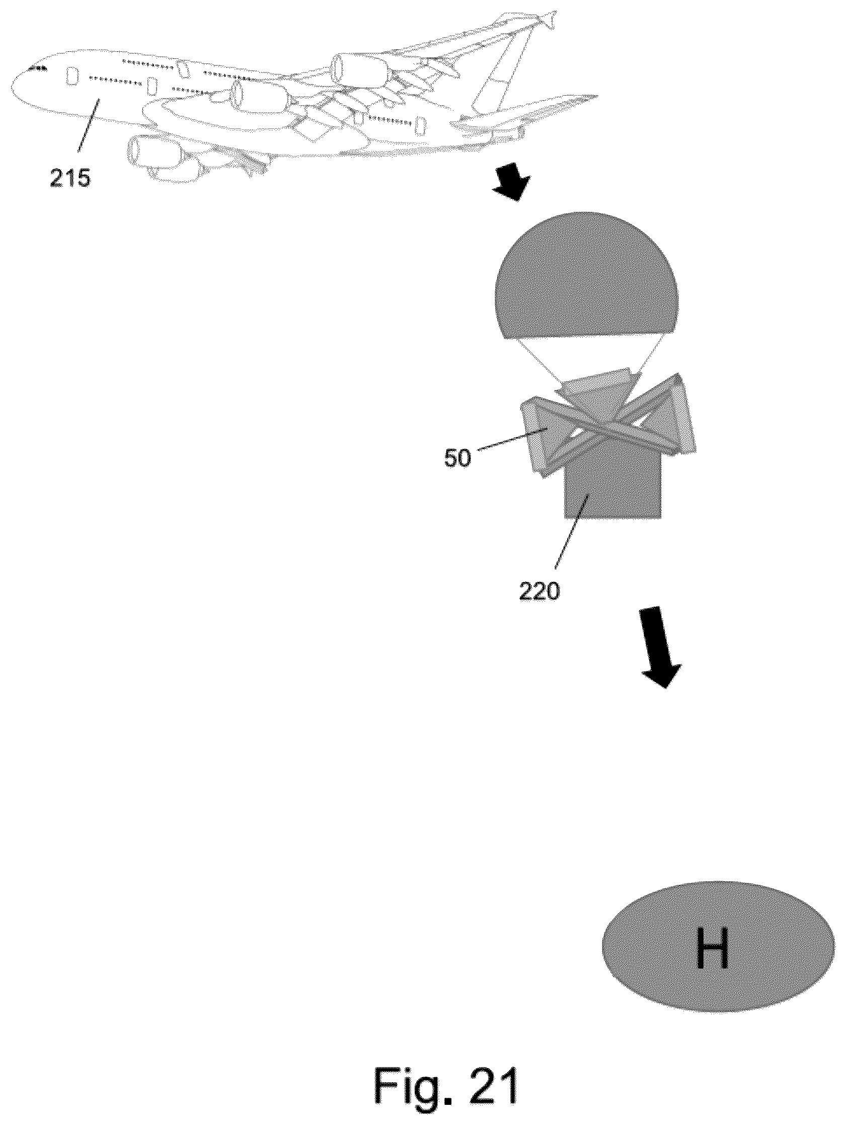 Patent US12504770 Figure 12 – Method and system for decelerating and redirecting an airborne platform