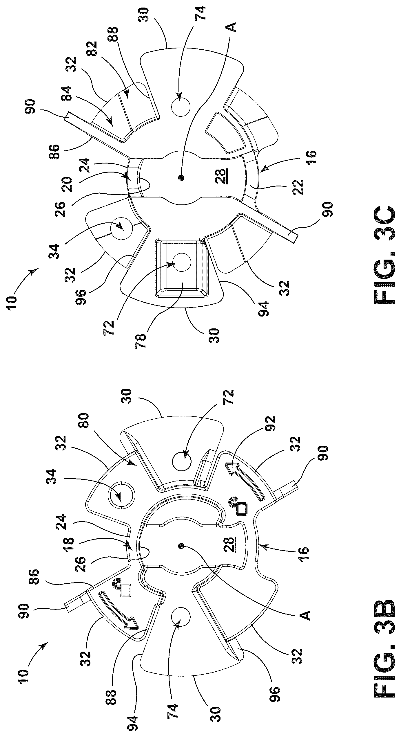 Patent US12504777 Figure 4 – Systems for interchangeable knob assemblies