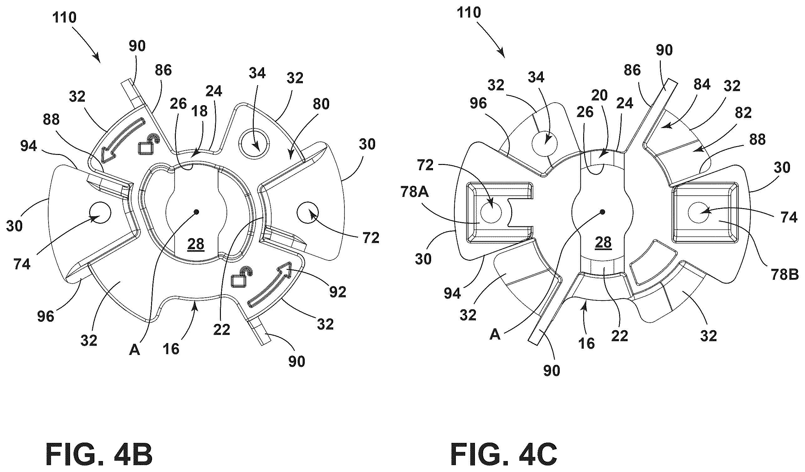 Patent US12504777 Figure 6 – Systems for interchangeable knob assemblies