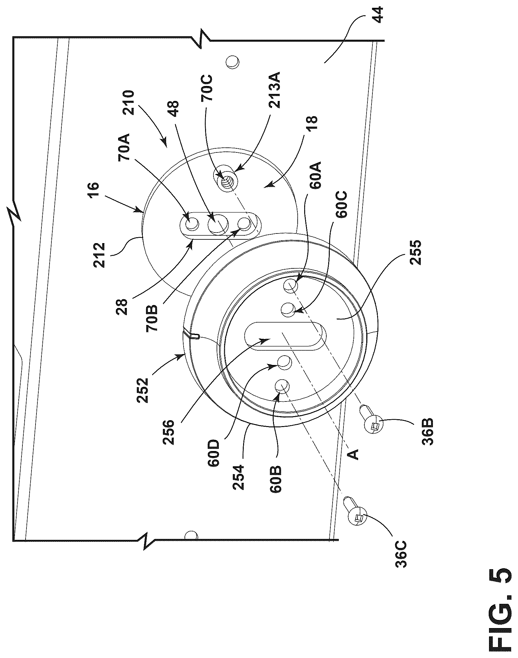 Patent US12504777 Figure 7 – Systems for interchangeable knob assemblies