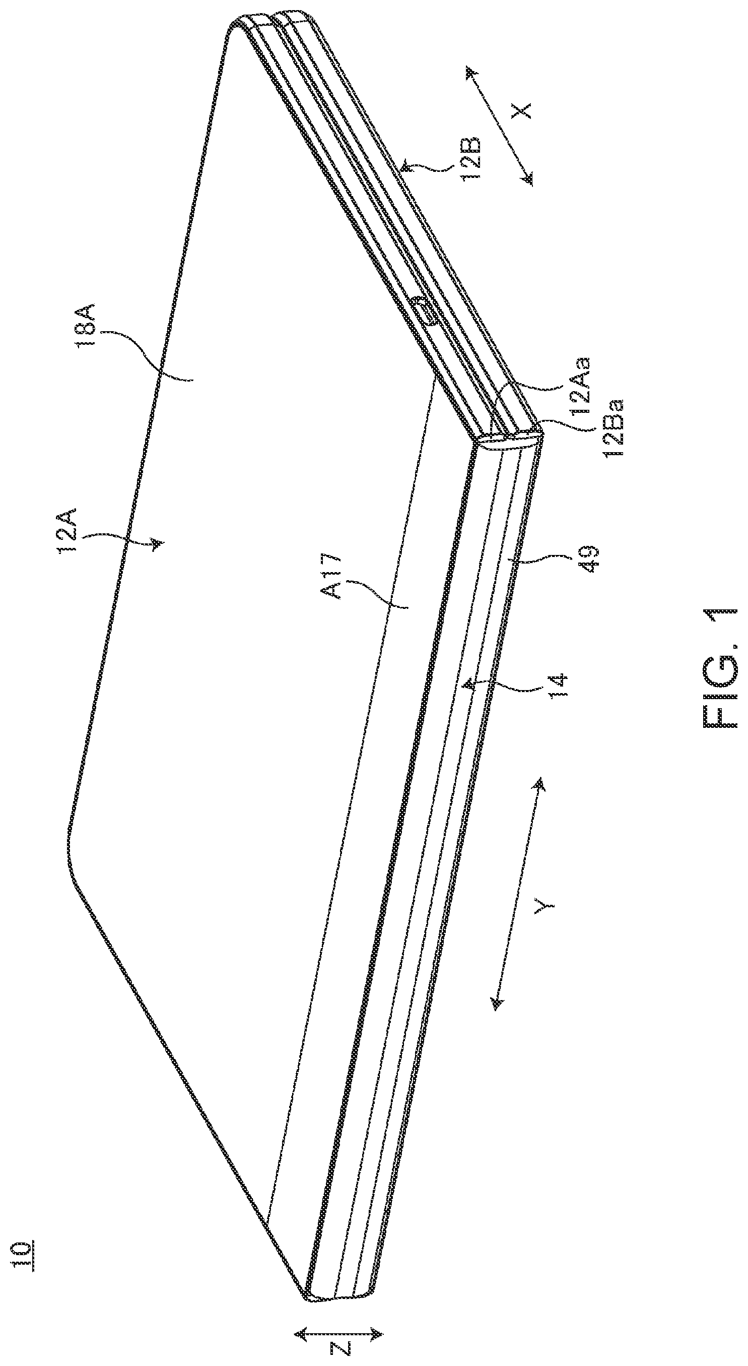 Patent US12504782 Figure 1 – Electronic apparatus