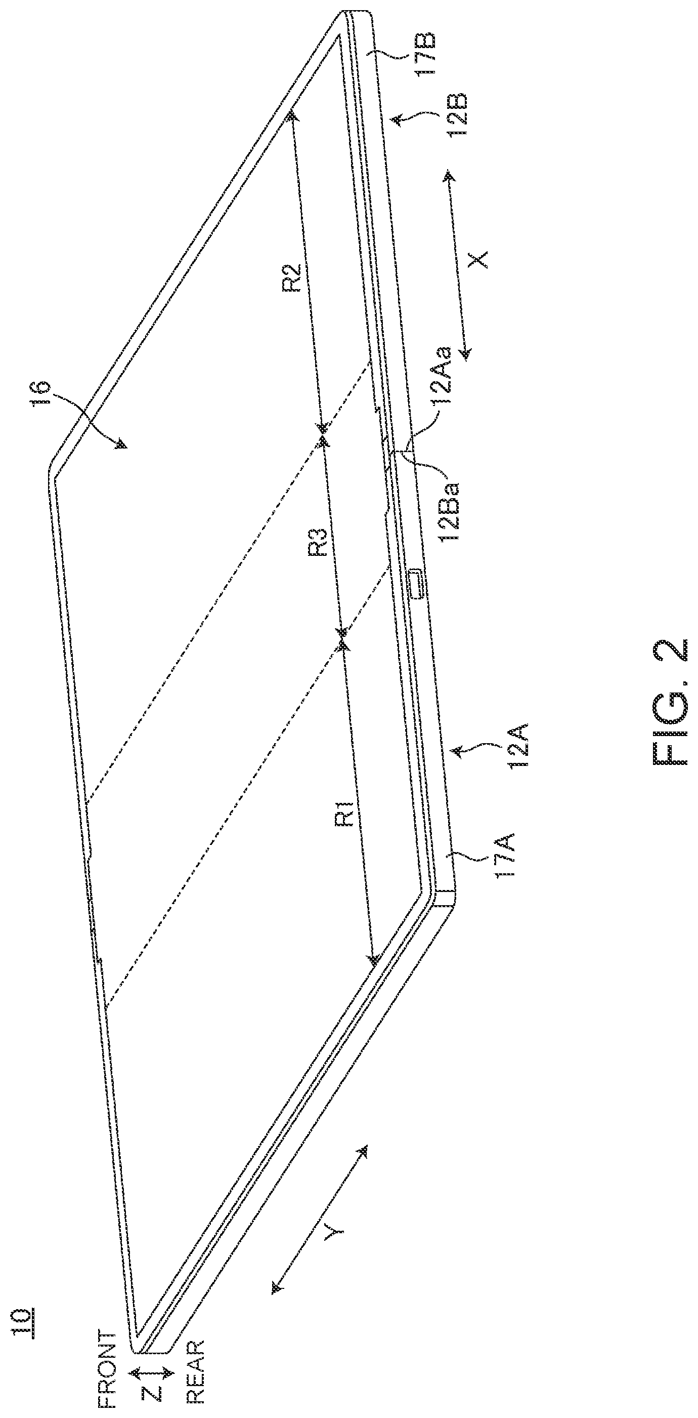 Patent US12504782 Figure 2 – Electronic apparatus