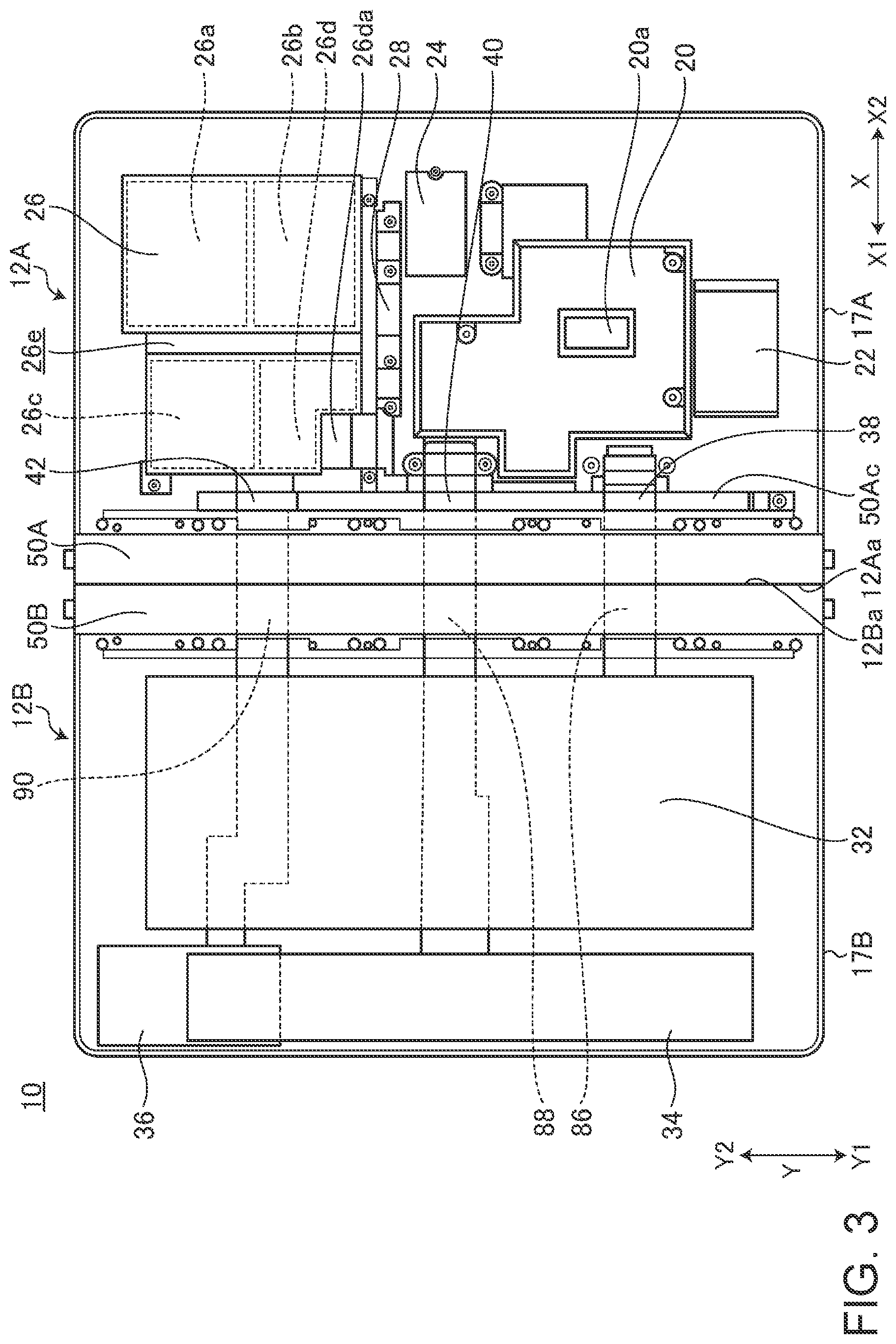 Patent US12504782 Figure 3 – Electronic apparatus