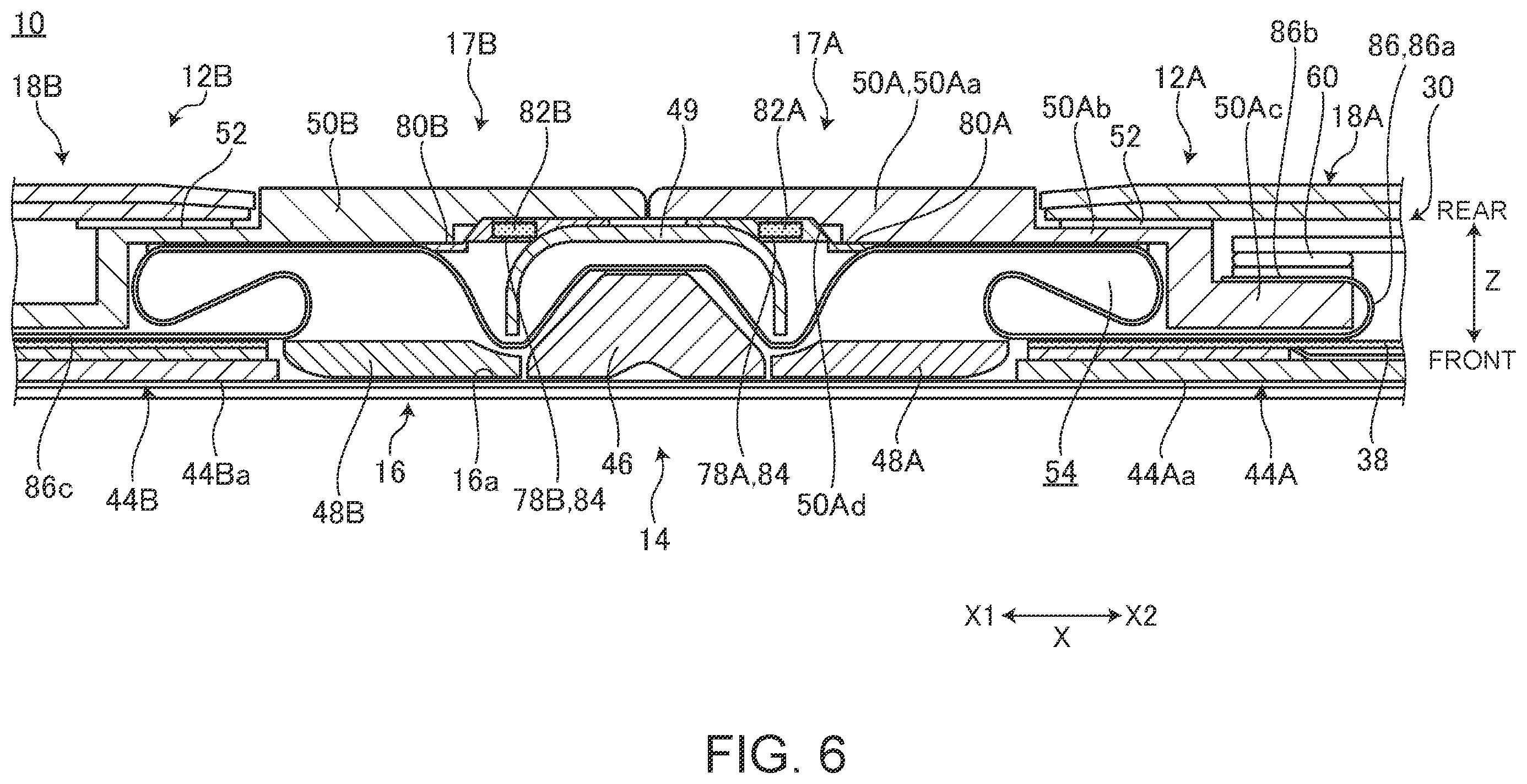Patent US12504782 Figure 6 – Electronic apparatus