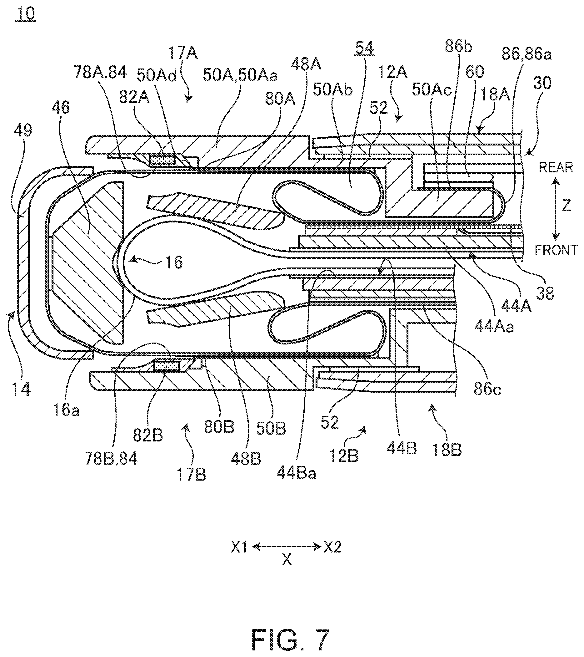 Patent US12504782 Figure 7 – Electronic apparatus