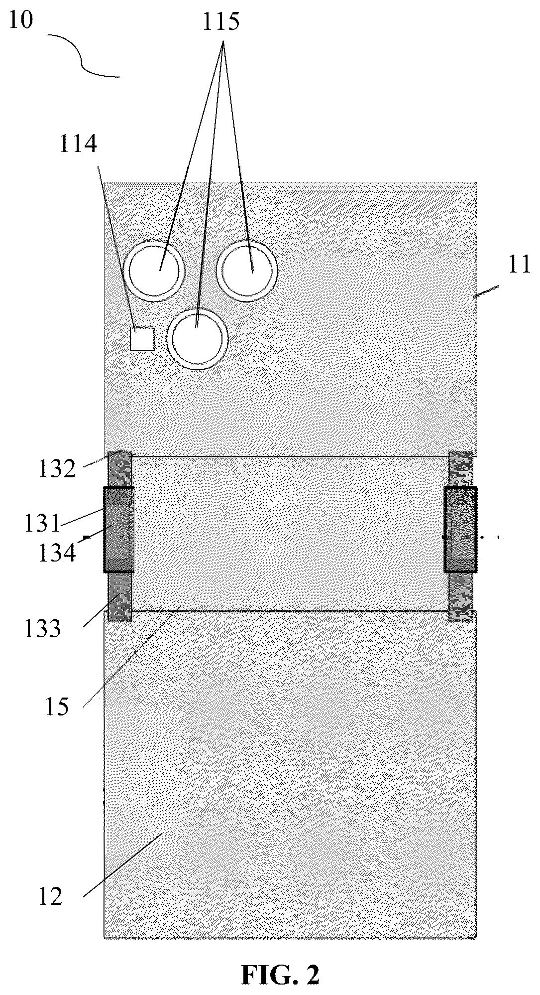 Patent US12504783 Figure 2 – Inward folding electronic device