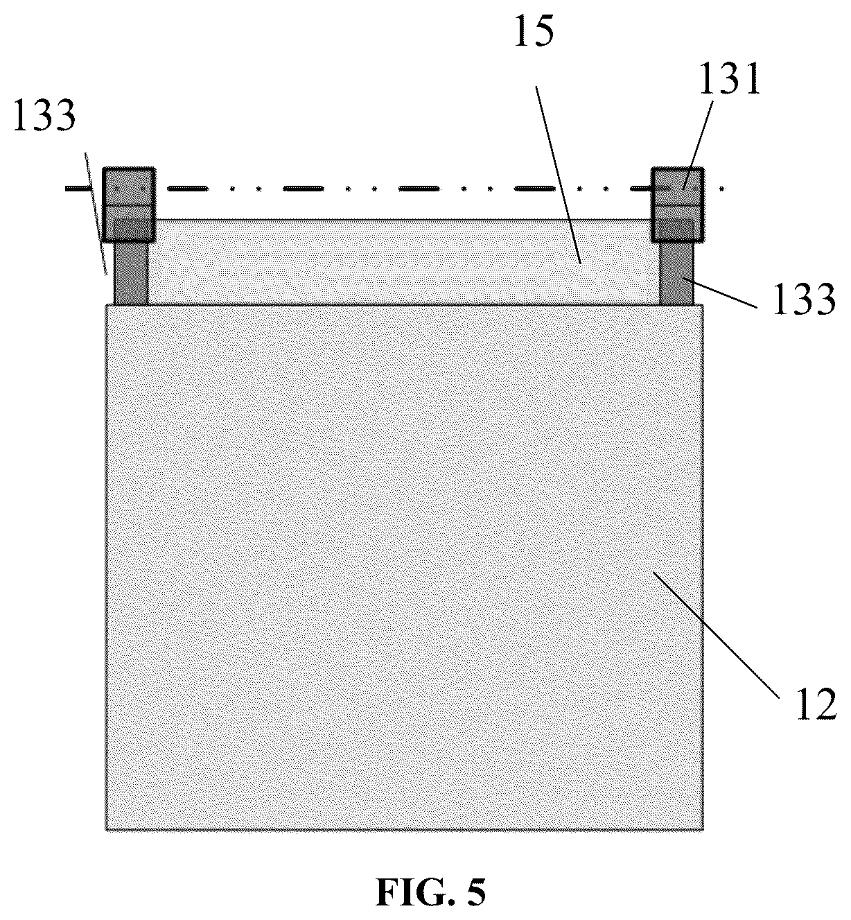 Patent US12504783 Figure 5 – Inward folding electronic device