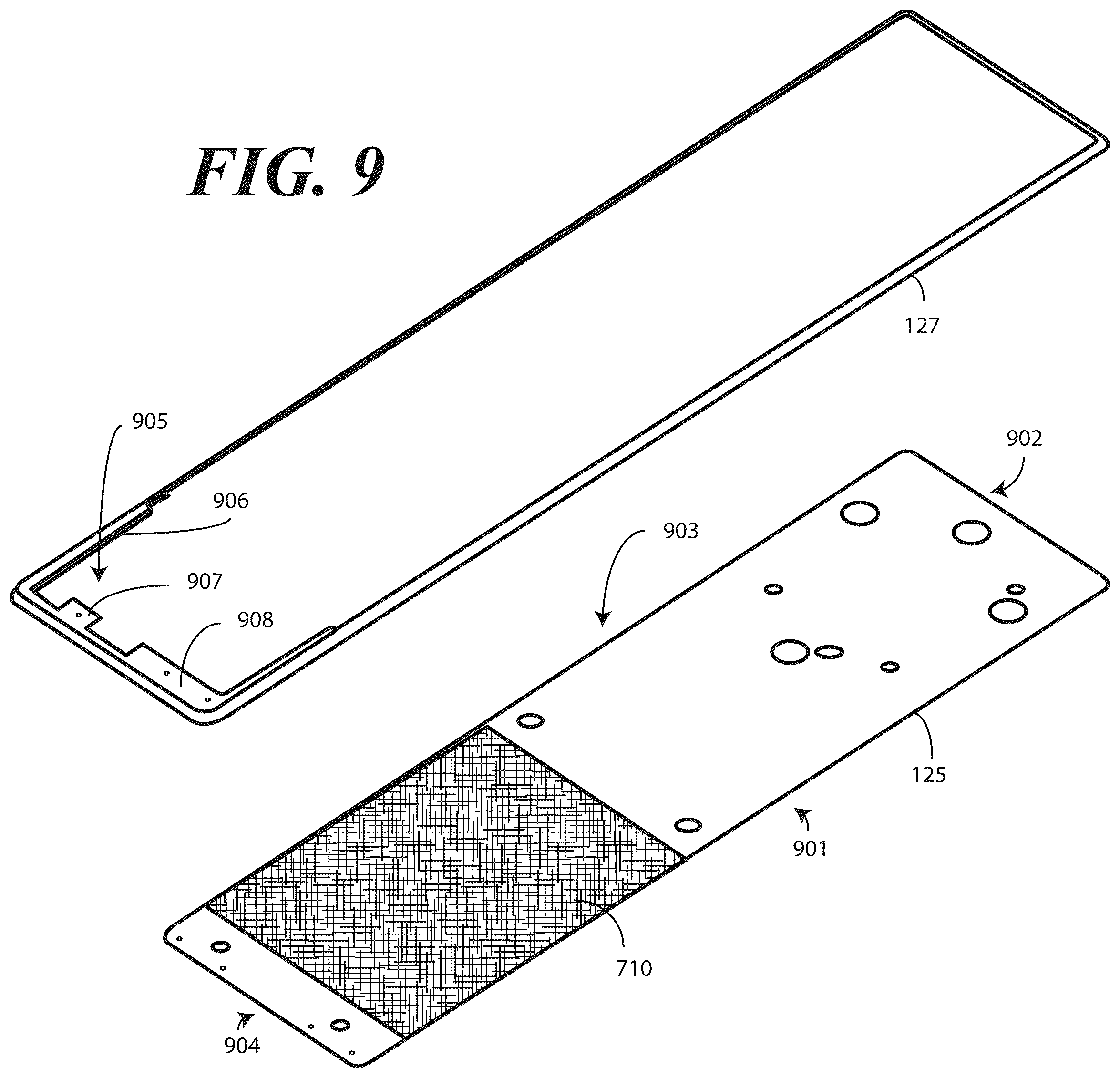 Patent US12504787 Figure 7 – Electronic devices with translating flexible display and corresponding methods